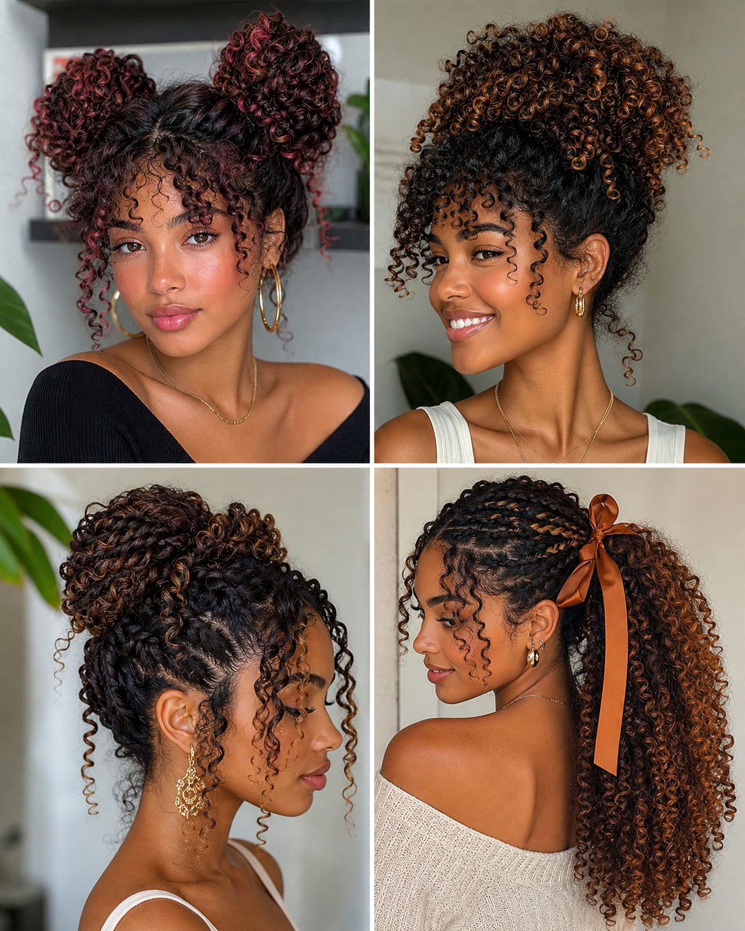 25 Volleyball Hairstyles for Curly Hair Players