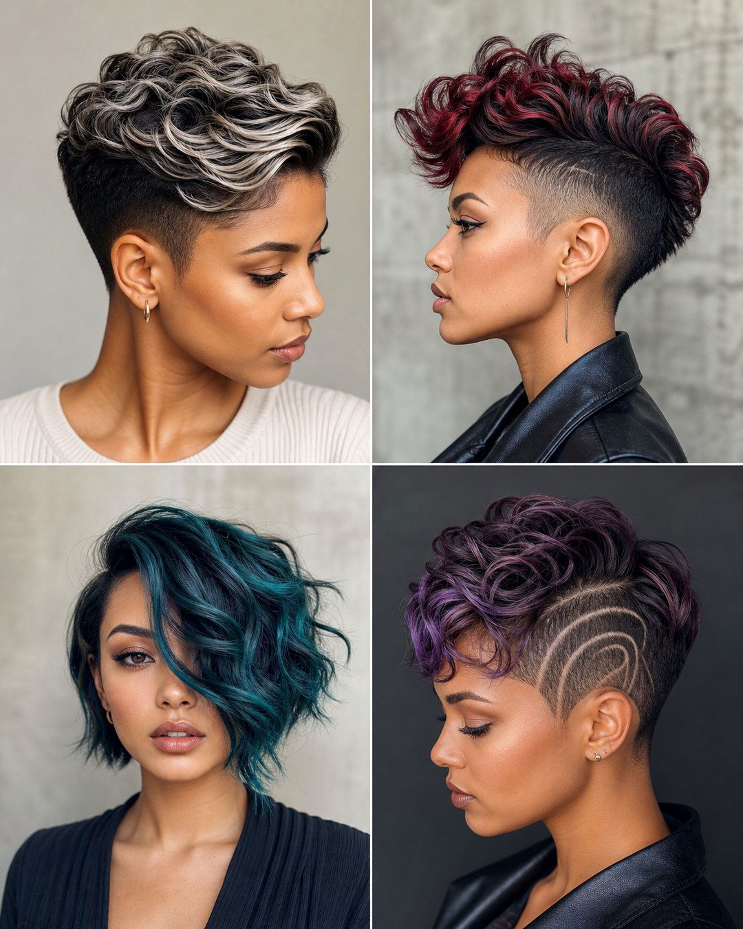 25 Wave Nouveau Hairstyles for Short Hair Glam