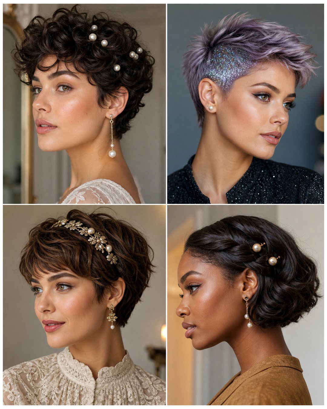 25 Wedding Hairstyles for Short Length Hair