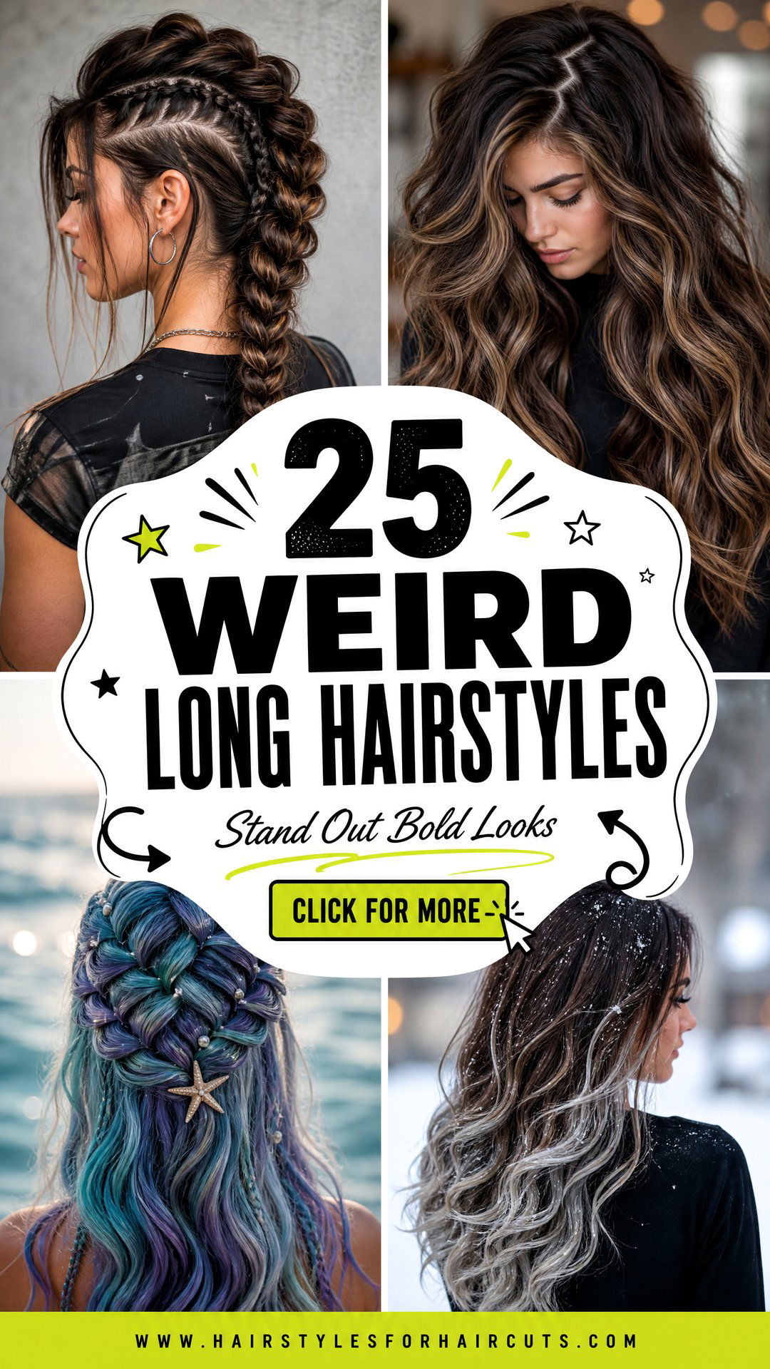 25 Weird Hairstyles for Long Hair to Stand Out - 25 Weird Hairstyles for Long Hair to Stand Out