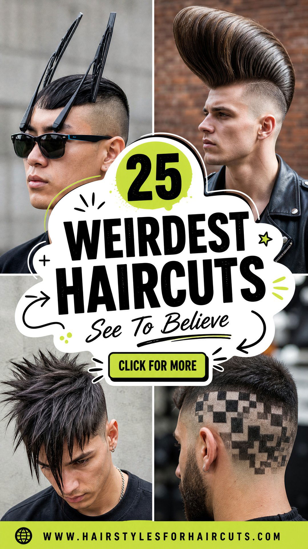 25 Weirdest Haircuts You Have to See to Believe - 25 Weirdest Haircuts You Have to See to Believe