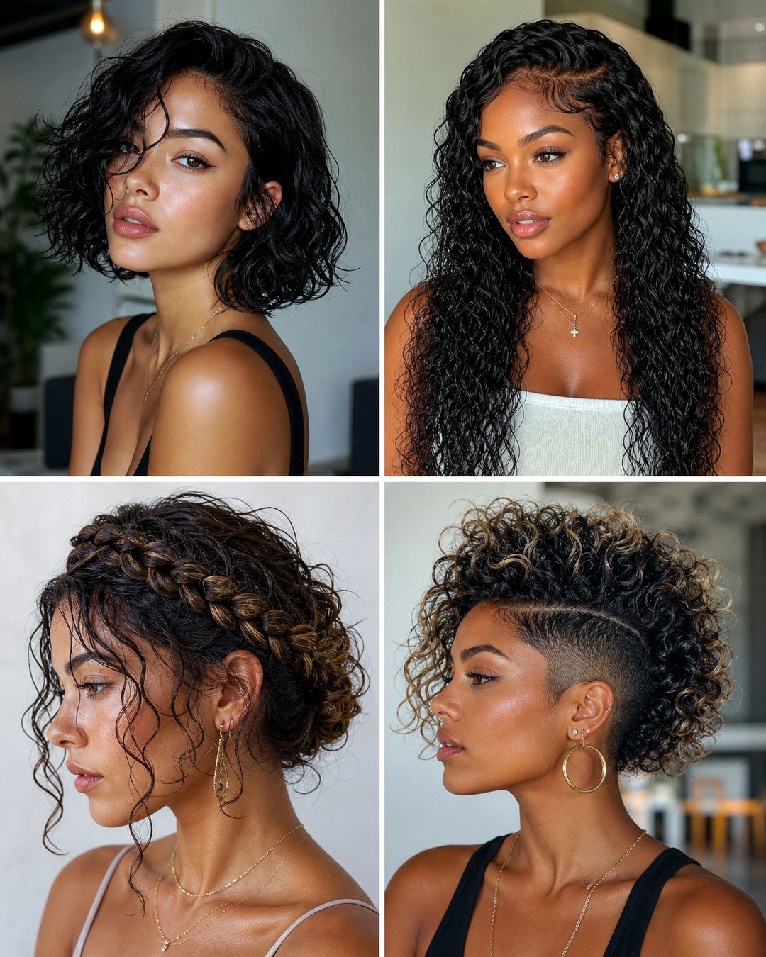 25 Wet and Wavy Hairstyles for Black Hair Beauties