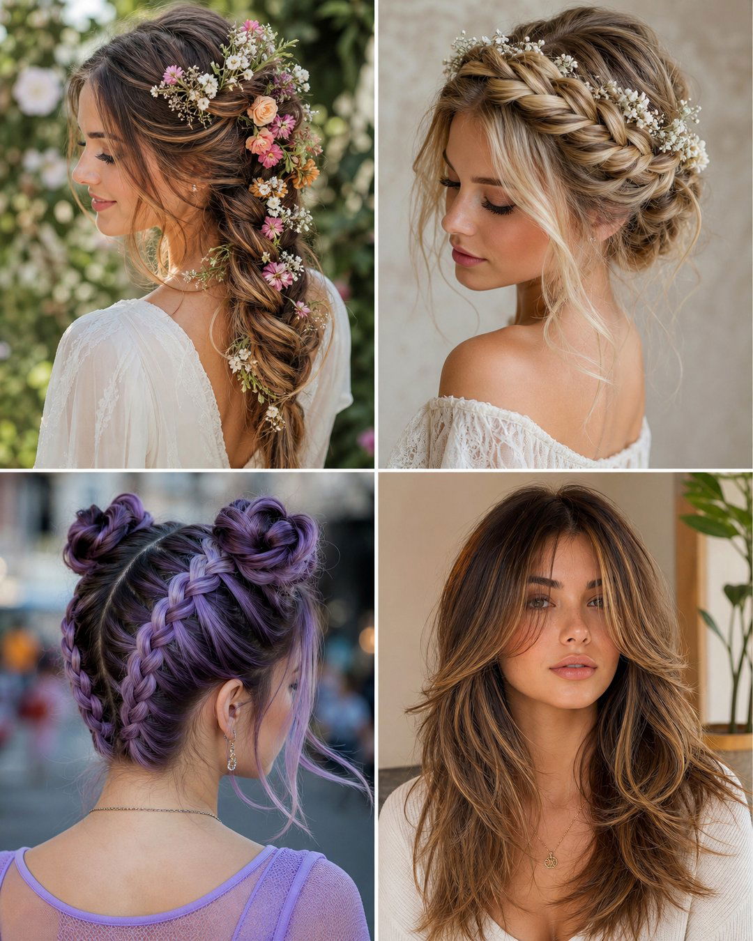25 Whimsical Hairstyles Magical and Dreamy Hair Ideas