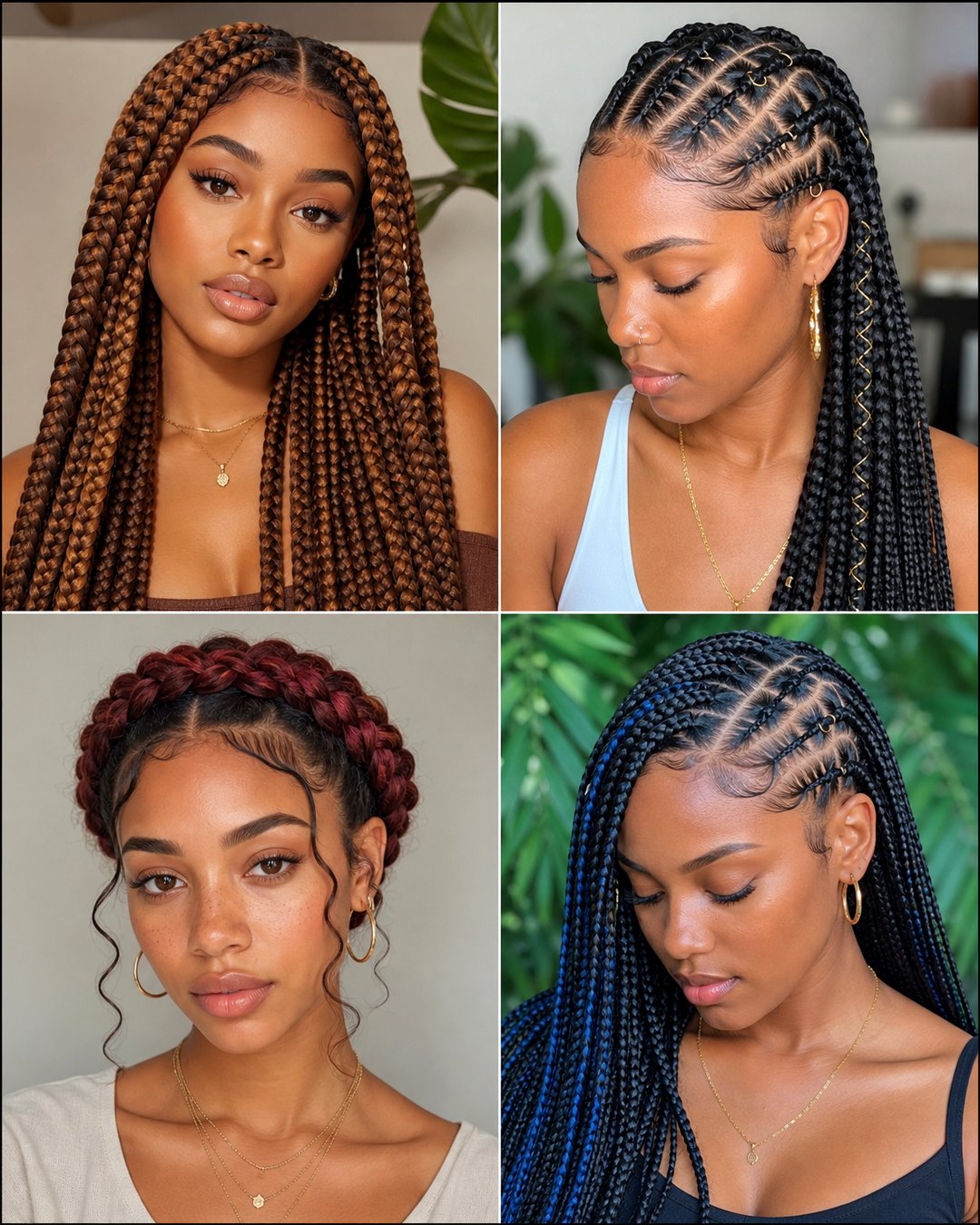 25 Winter Braid Hairstyles for Black Hair Cozy Looks