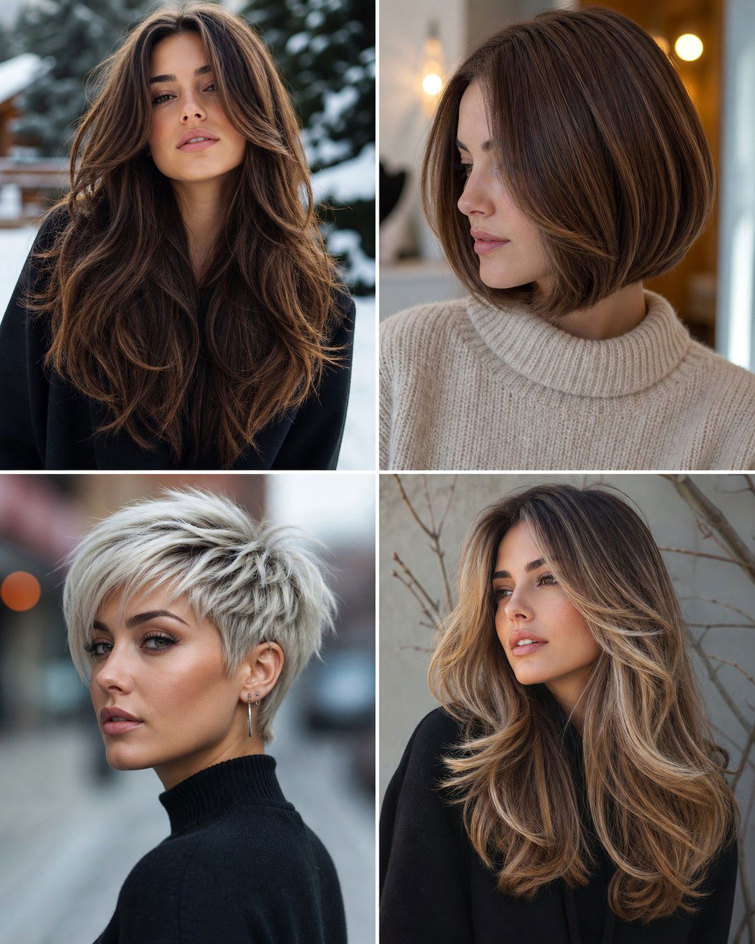 25 Winter Haircuts to Refresh Your Cold-Weather Style