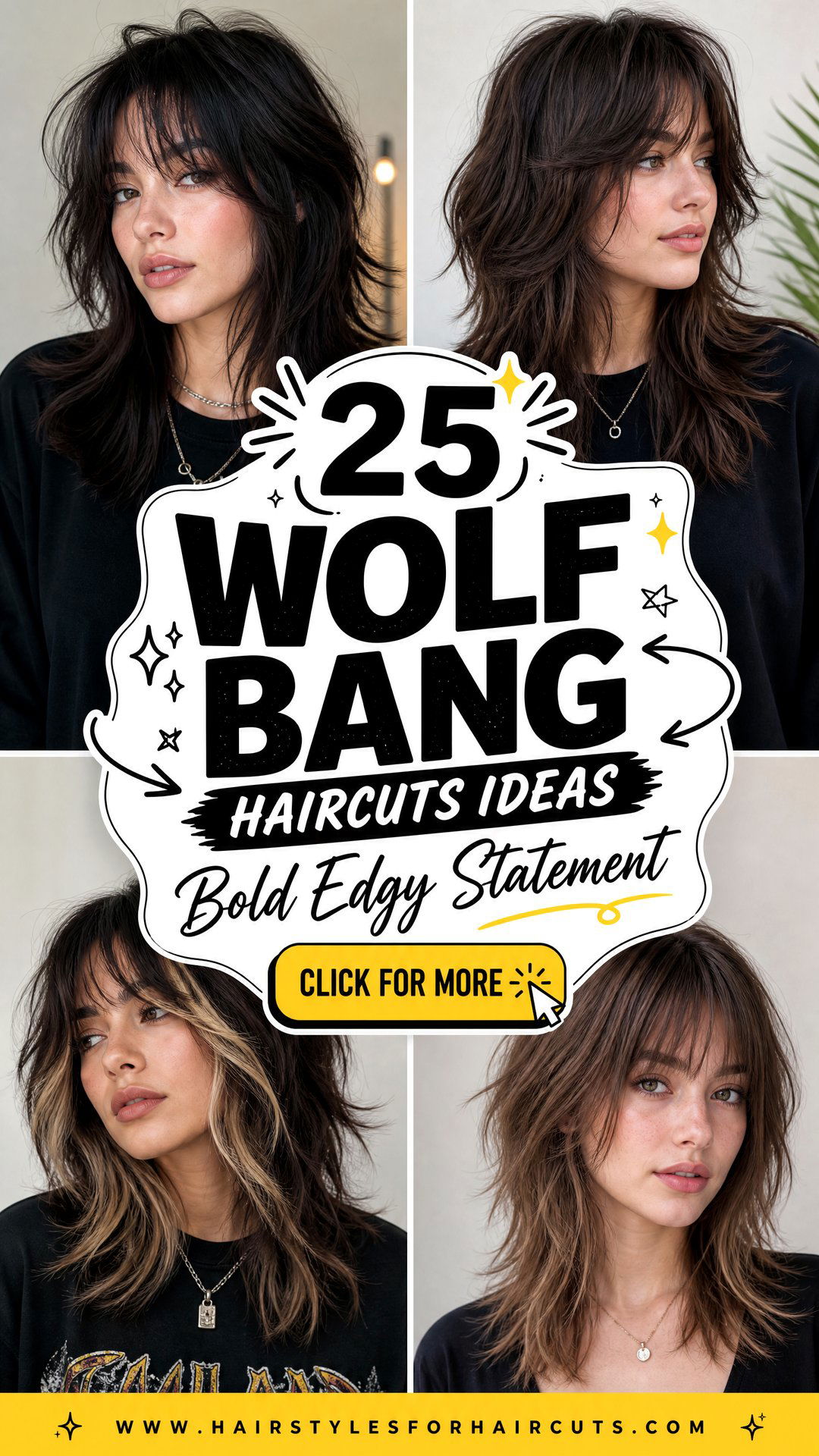 25 Wolf Bang Haircuts for a Bold Edgy Statement - 25 Wolf Bang Haircuts for a Bold, Edgy Statement