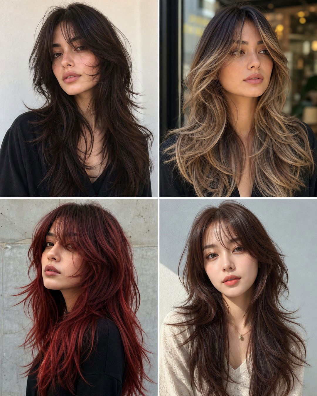 25 Wolf Haircuts Long Hair Edgy Styles to Try Now