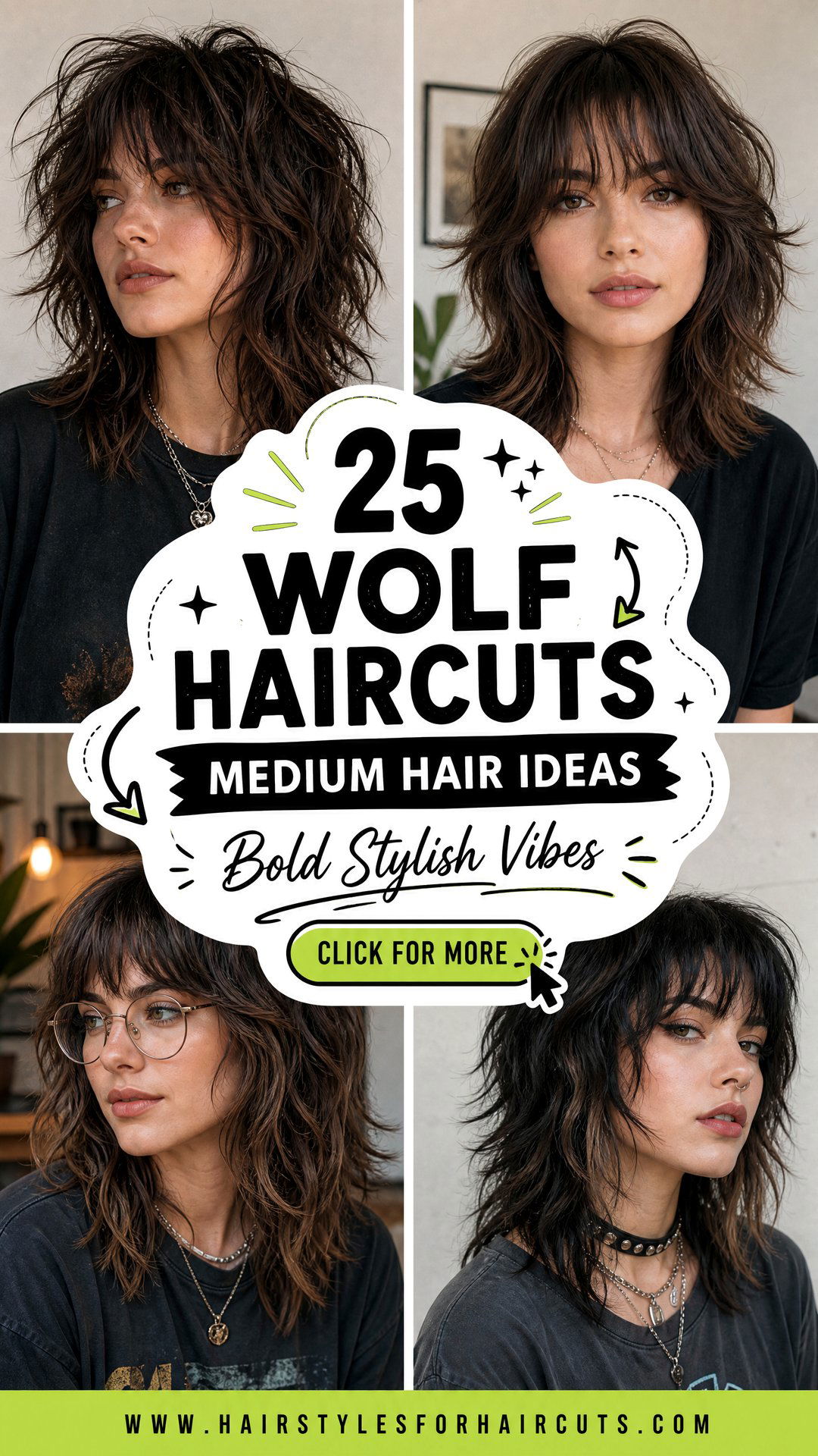 25 Wolf Haircuts Medium Hair Bold Stylish Ideas - 25 Wolf Haircuts Medium Hair: Bold, Stylish Ideas