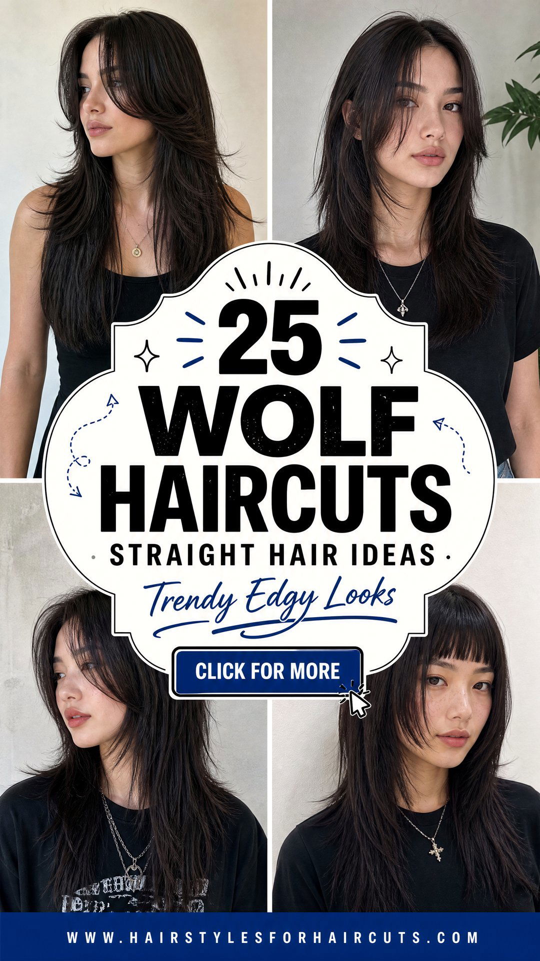 25 Wolf Haircuts Straight Hair Trendy Edgy Looks - 25 Wolf Haircuts Straight Hair: Trendy Edgy Looks
