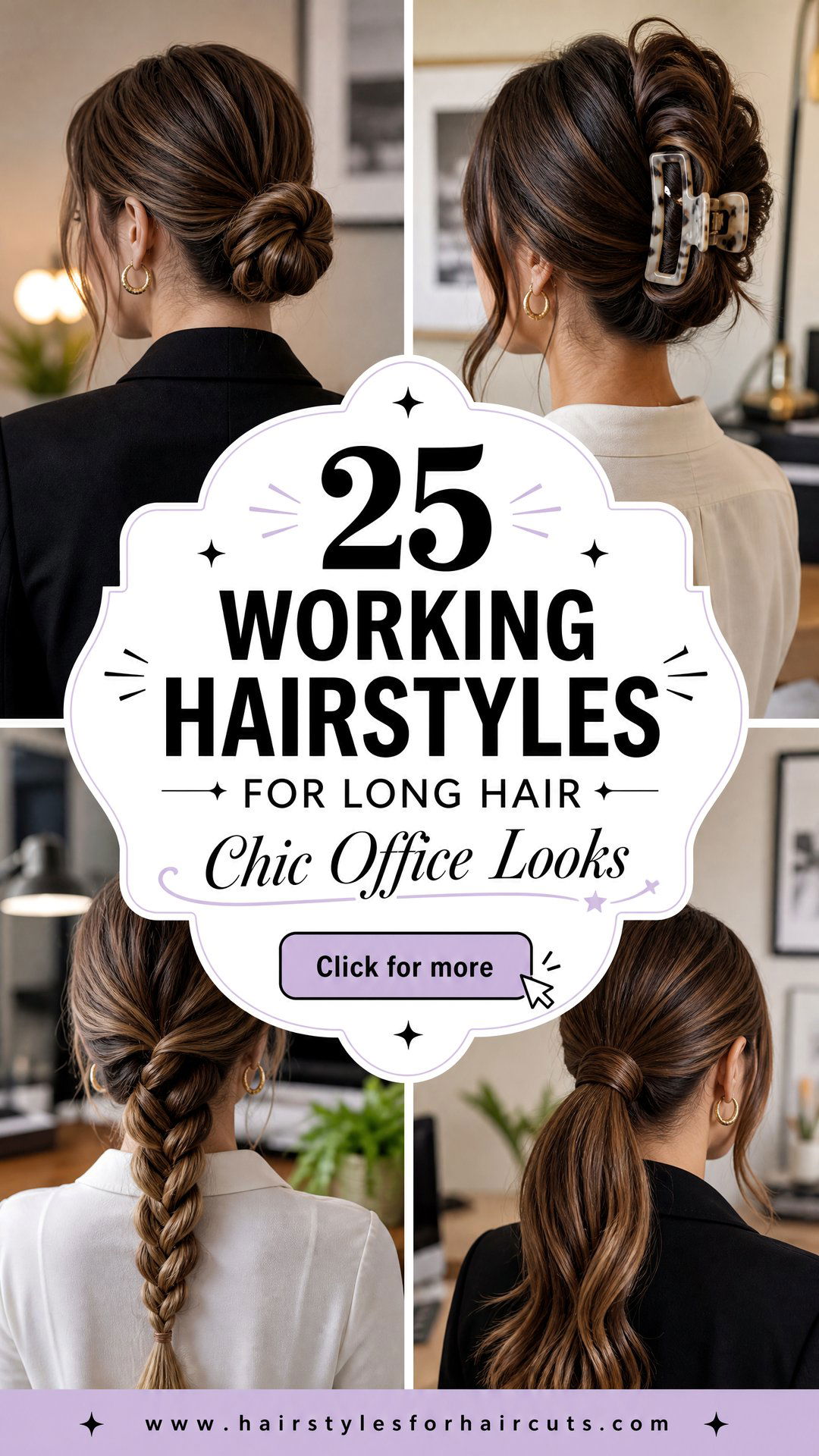 25 Working Hairstyles for Long Hair Chic Office Looks - 25 Working Hairstyles for Long Hair: Chic Office Looks
