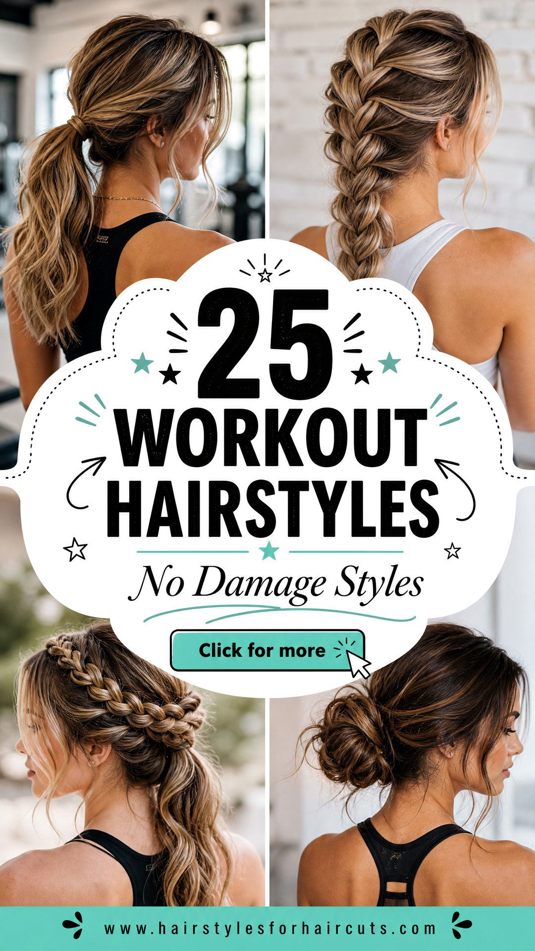 25 Workout Hairstyles That Wont Damage Hair - 25 Workout Hairstyles That Won’t Damage Hair