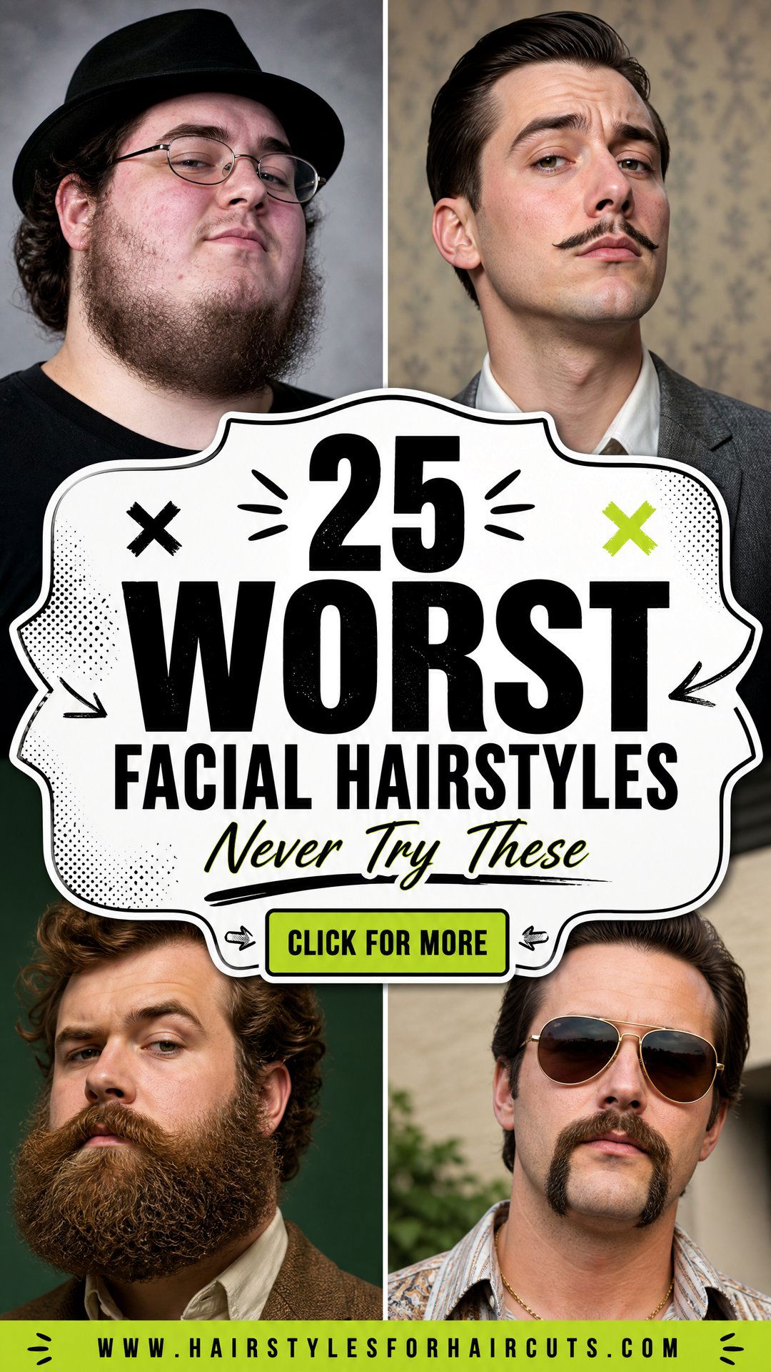 25 Worst Facial Hairstyles You Should Never Try - 25 Worst Facial Hairstyles You Should Never Try