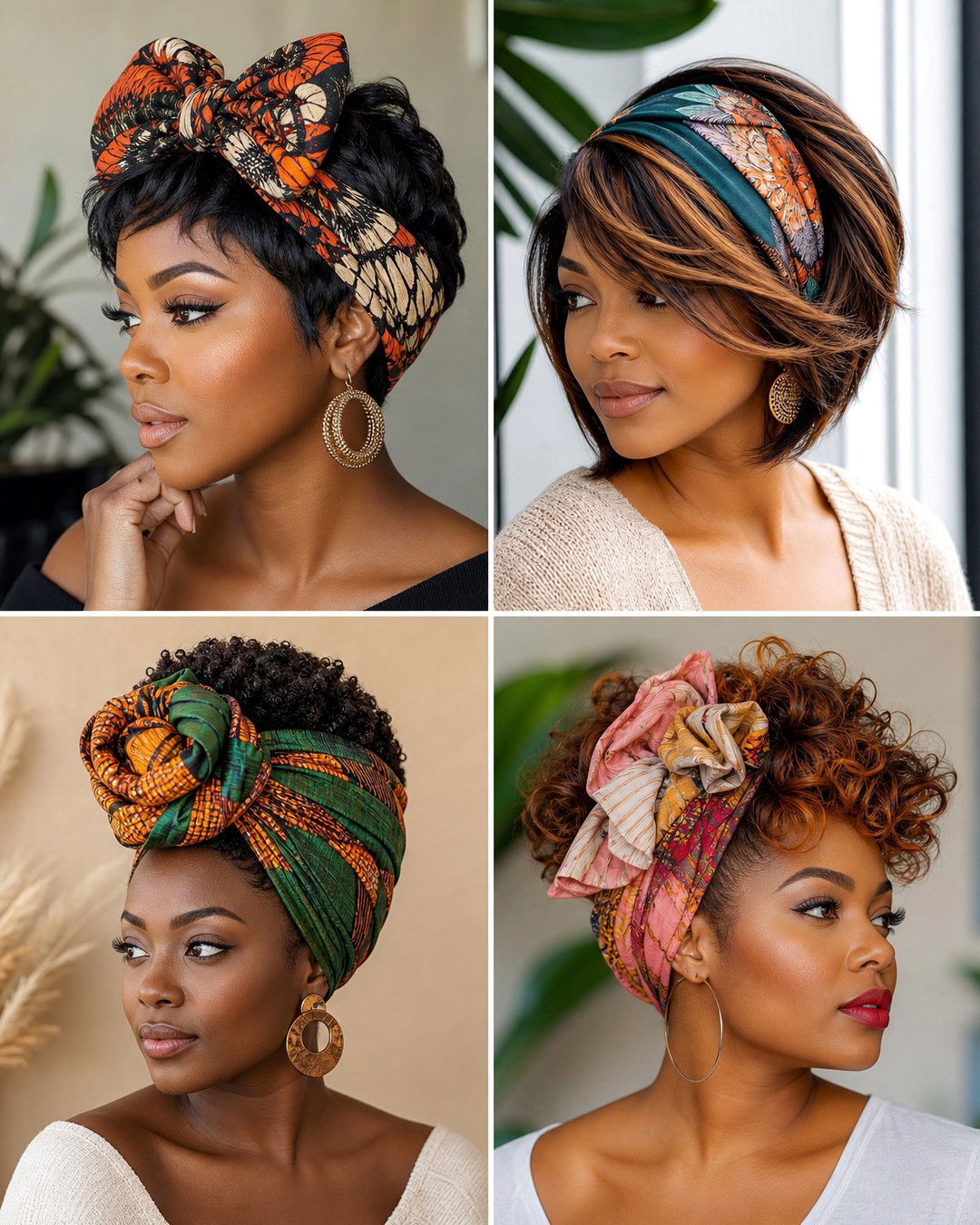 25 Wrap Hairstyles for Short Hair Trendy Easy Looks