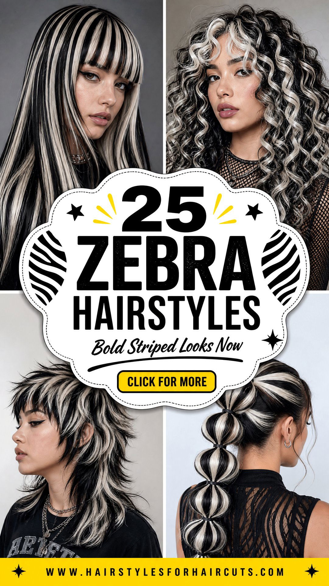 25 Zebra Hairstyles Bold Striped Looks to Try Now - 25 Zebra Hairstyles: Bold Striped Looks to Try Now