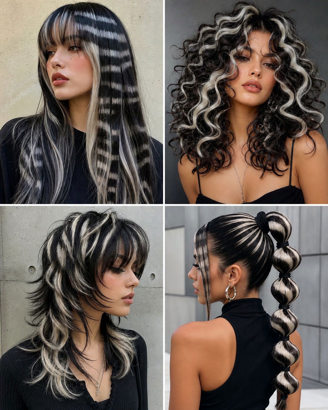 25 Zebra Hairstyles Bold Striped Looks to Try Now