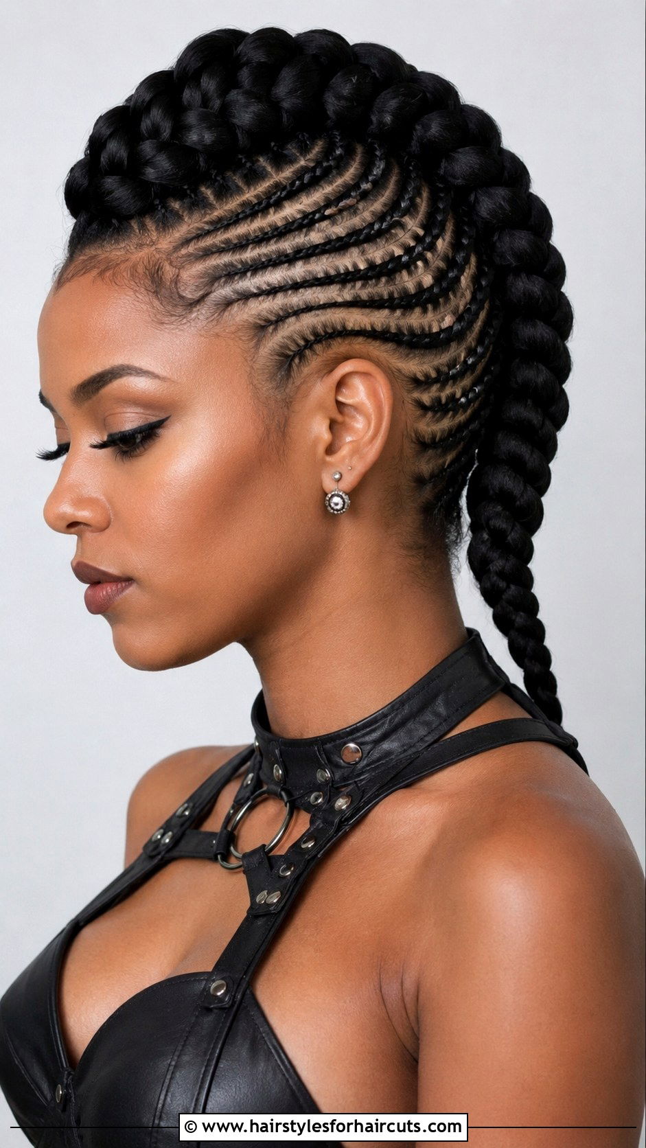 3D Mohawk Braid - 25 3d hairstyles - 25 3d hairstyles