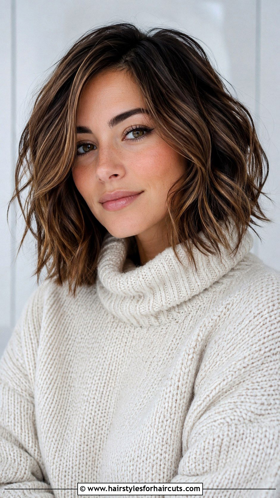 3D Textured Lob - 25 3d hairstyles - 25 3d hairstyles