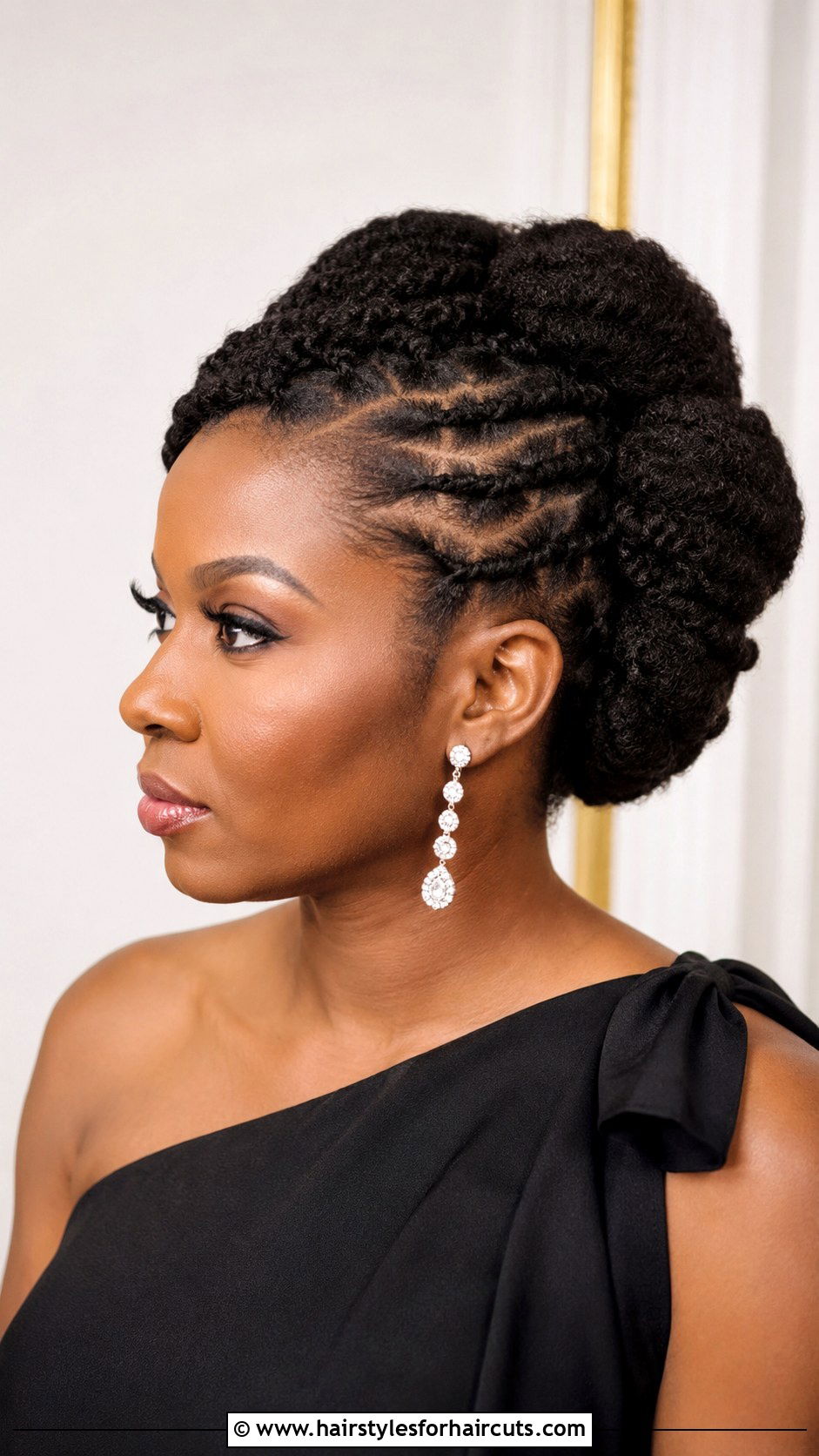 3c Flat Twist Updo - 25 3c hairstyles - 25 3c hairstyles
