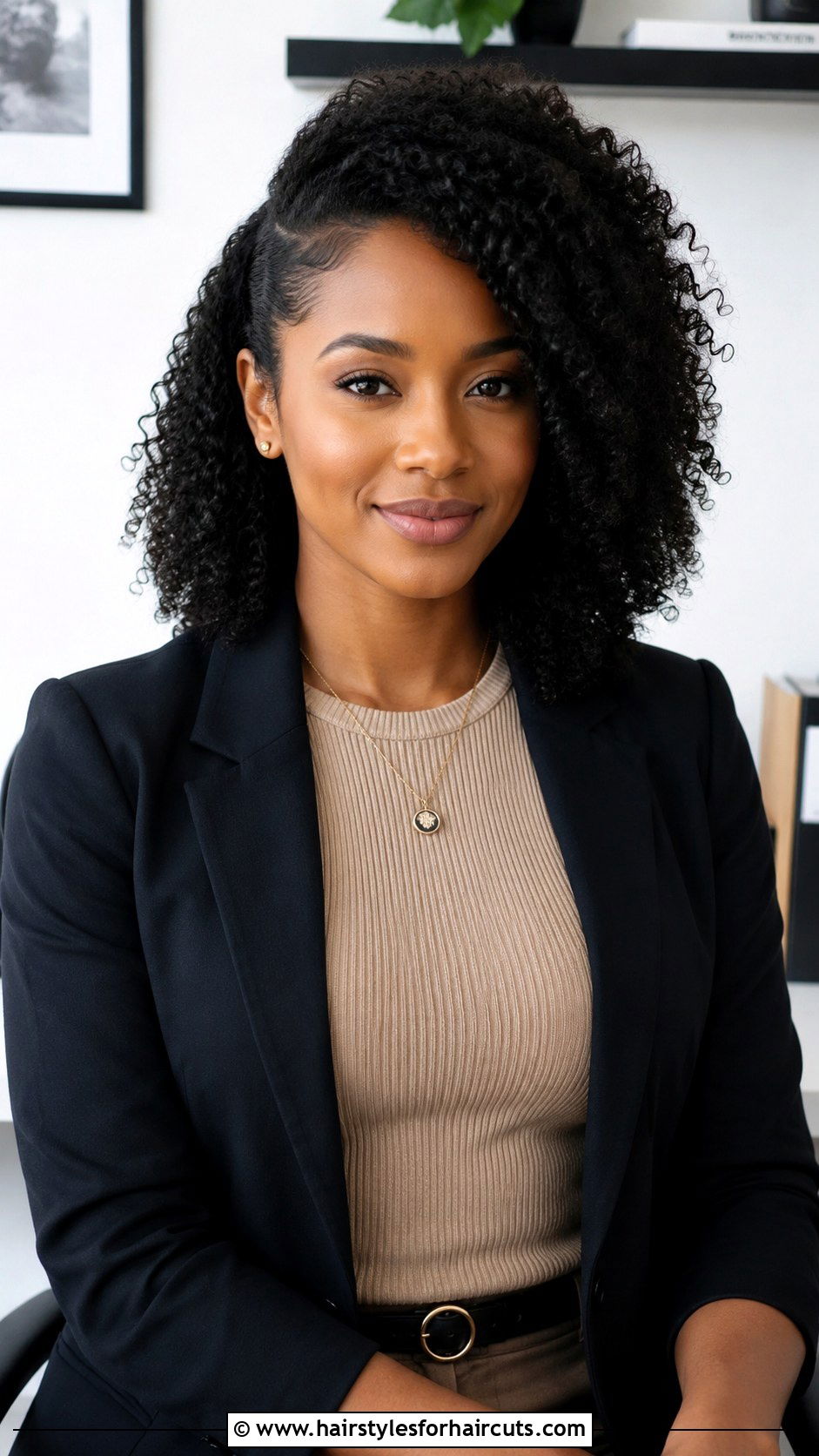 3c Side Part Curls - 25 3c hairstyles - 25 3c hairstyles