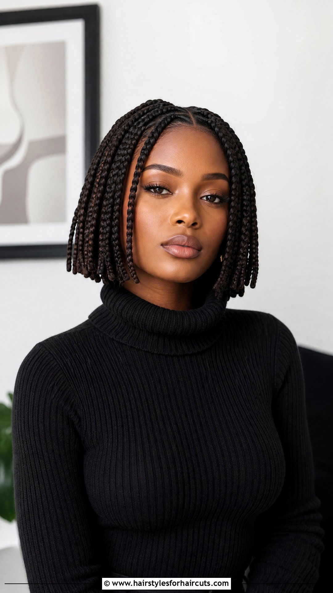4 Braided Bob - 25 4 braid hairstyles black hair - 25 4 braid hairstyles, black hair