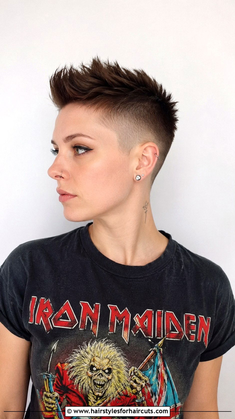 4 Inch Mohawk Pixie - 25 4 inch haircuts - 25 4 inch haircuts
