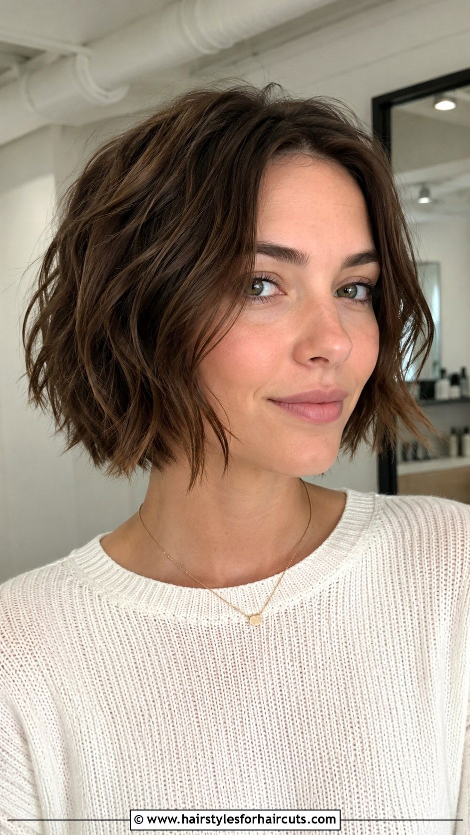 4 Inch Textured Bob - 25 4 inch haircuts - 25 4 inch haircuts