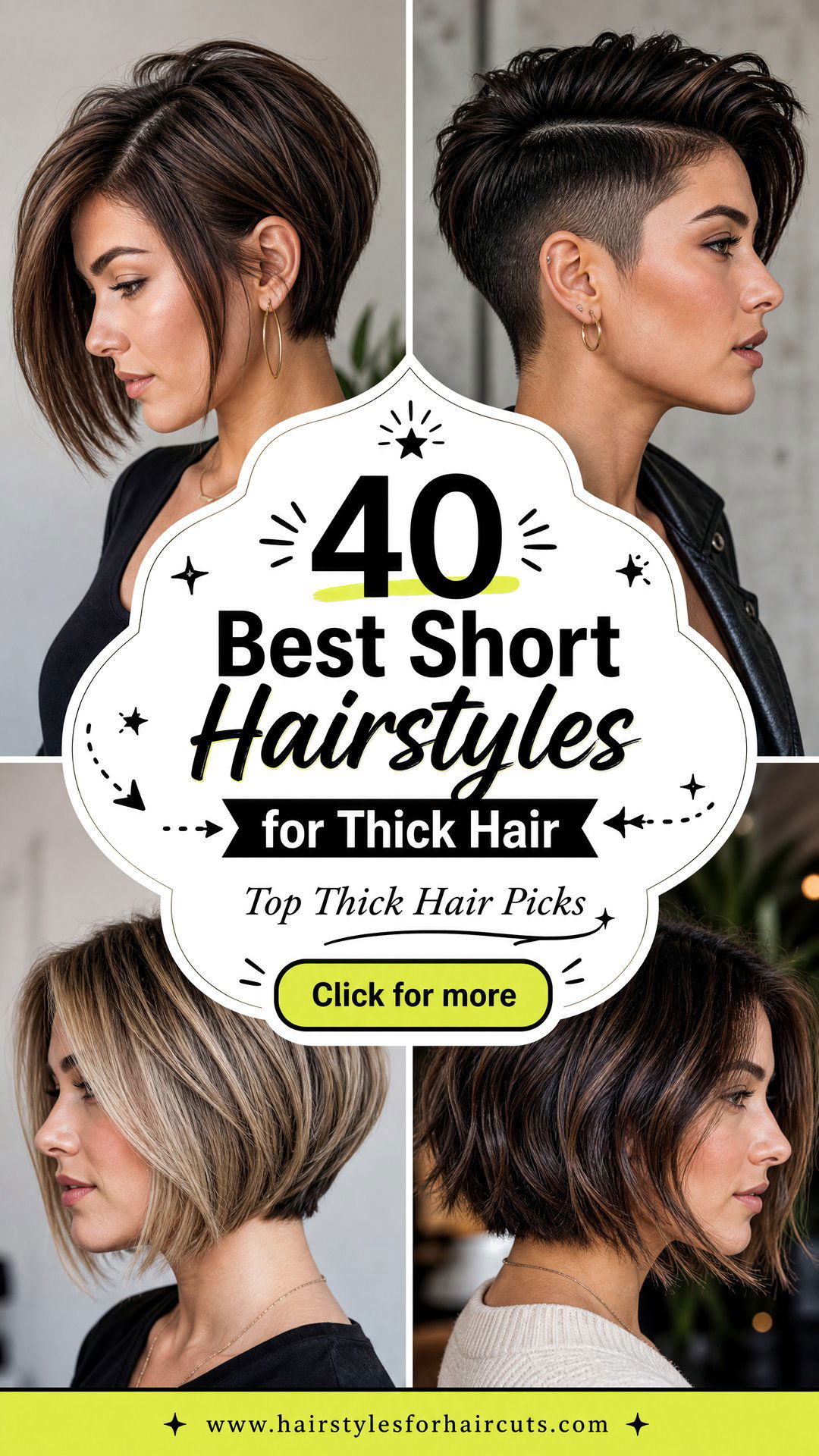 40 Best Short Hairstyles for Thick Hair 25 Top Picks - 40 Best Short Hairstyles for Thick Hair: 25 Top Picks