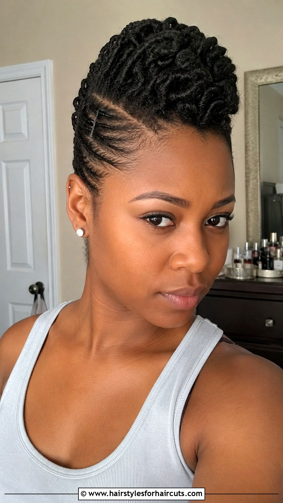 4C Short Faux Hawk - 25 4c short hairstyles - 25 4c short hairstyles