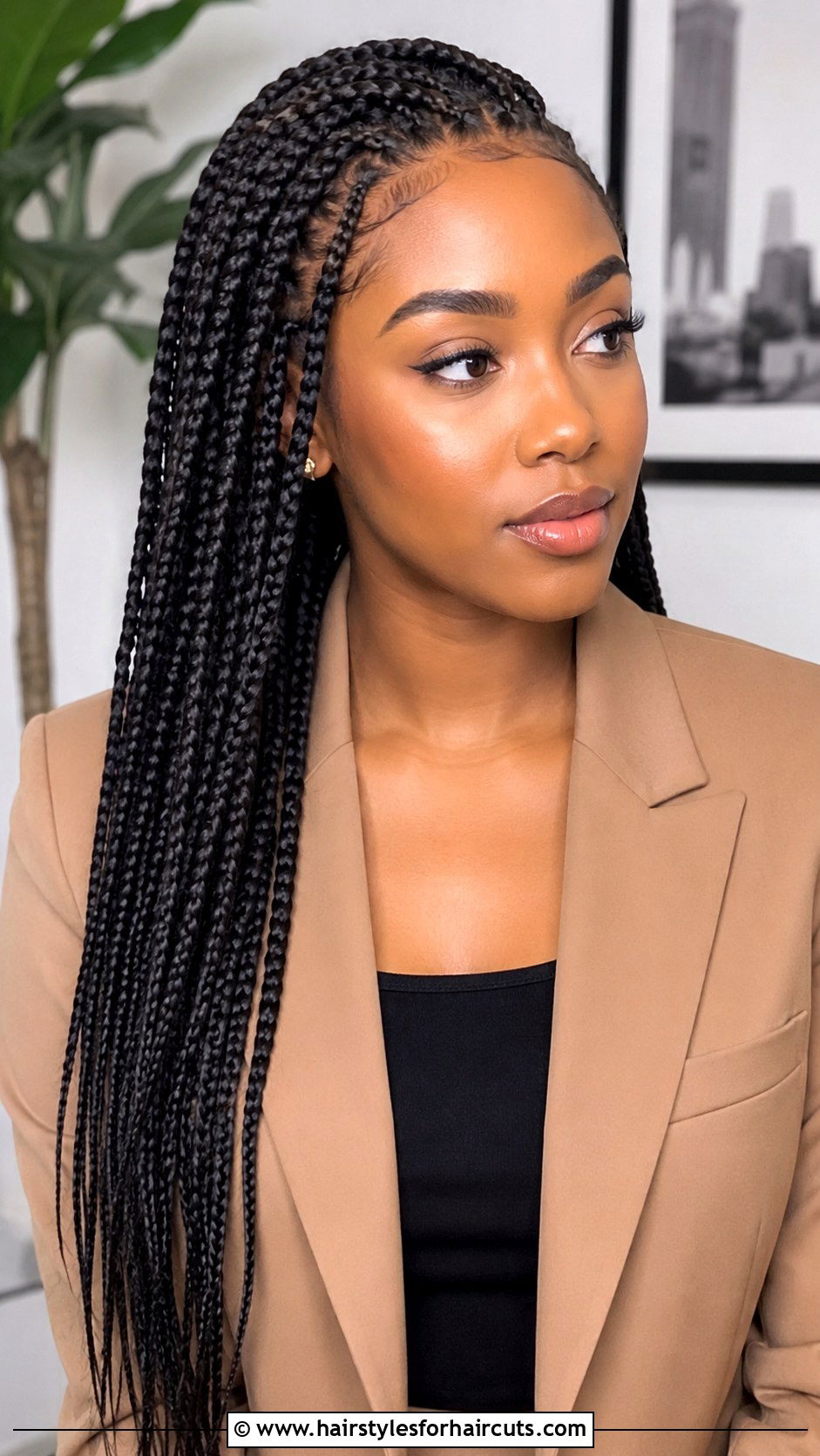 4b Knotless Braids Hairstyle - 25 4b hairstyles - 25 4b hairstyles