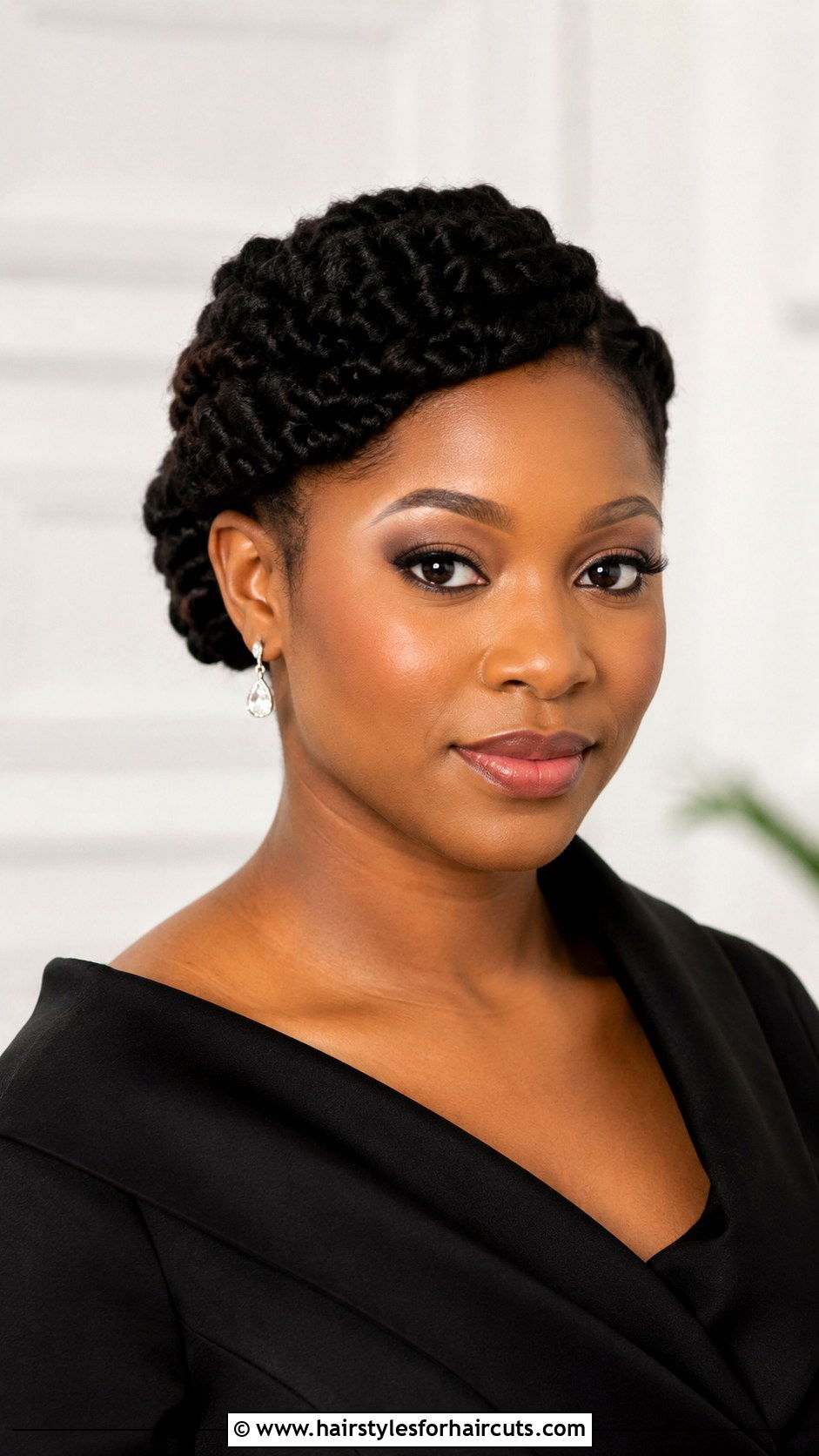 4c Twisted Updo - 25 4c hairstyles - 25 4c hairstyles