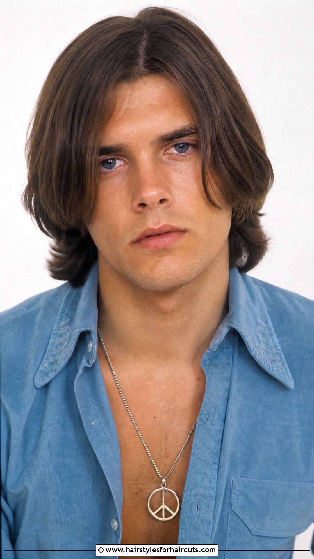 60s Center Part Haircut - 25 60s men hairstyles - 25 60s men hairstyles