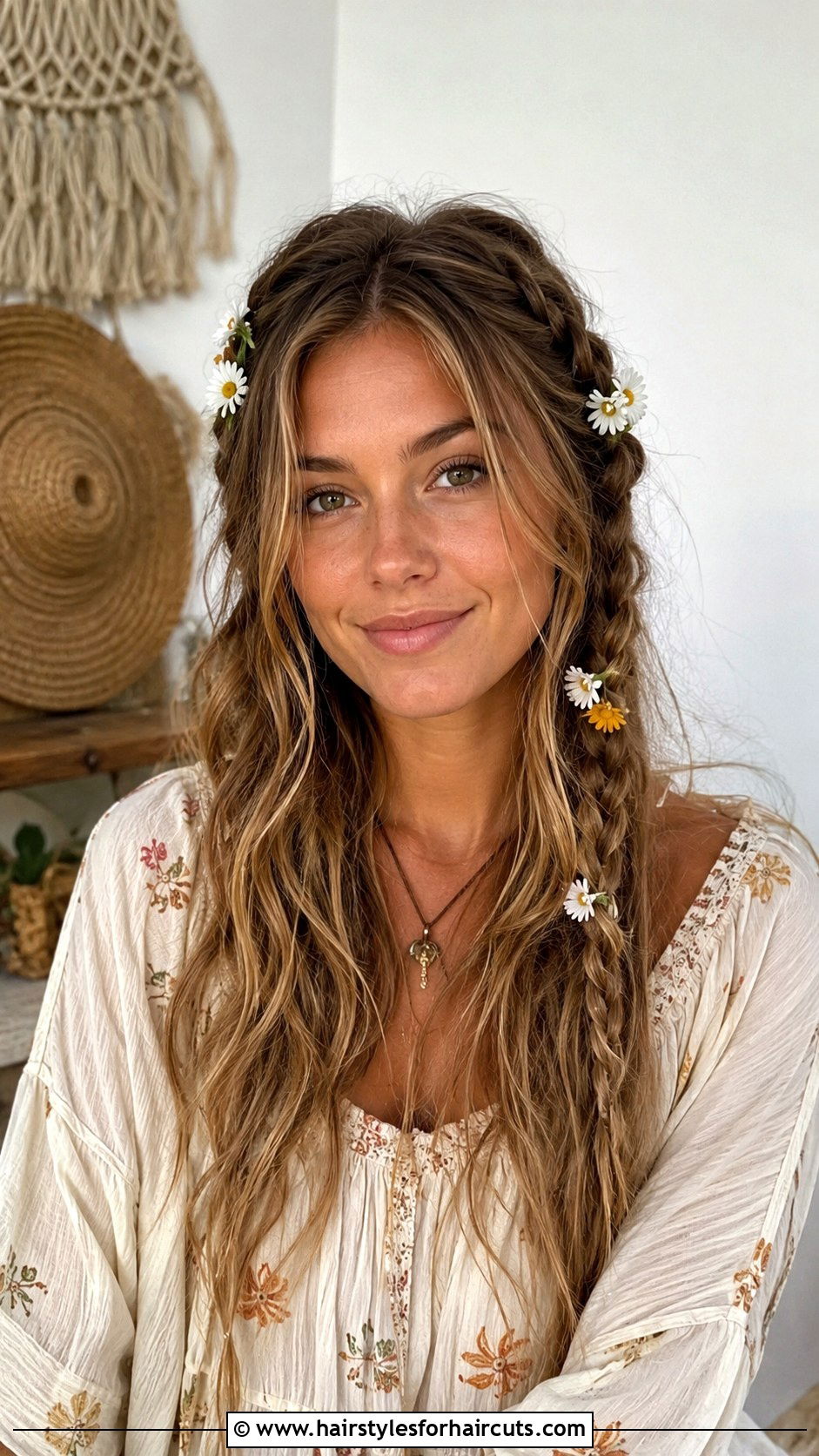 70s Boho Braids - 25 70s hairstyles - 25 70s hairstyles