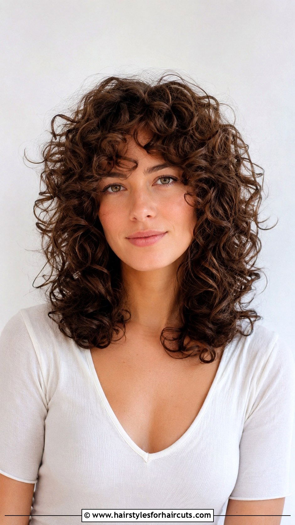70s Curly Hair With Face Framing Layers - 25 70s hairstyles curly hair - 25 70s hairstyles curly hair