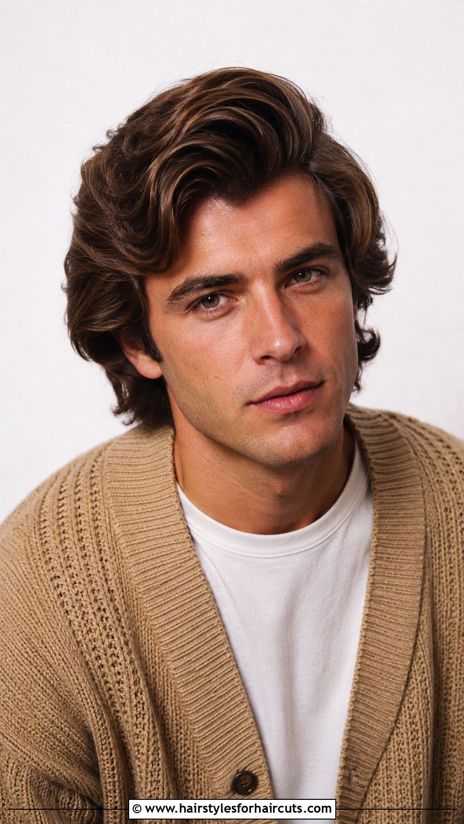 70s Volumized Side Part - 25 70s hairstyles men - 25 70s hairstyles men