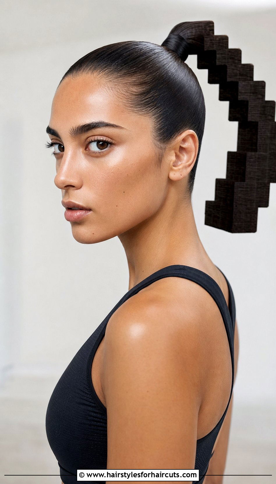 8 Bit Pixel Ponytail - 25 pixel art hairstyles - 25 pixel art hairstyles