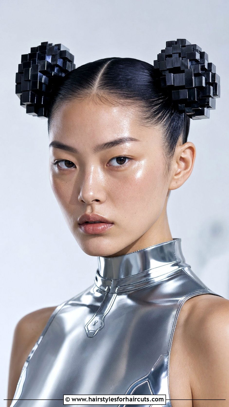 8 Bit Space Buns - 25 pixel art hairstyles - 25 pixel art hairstyles