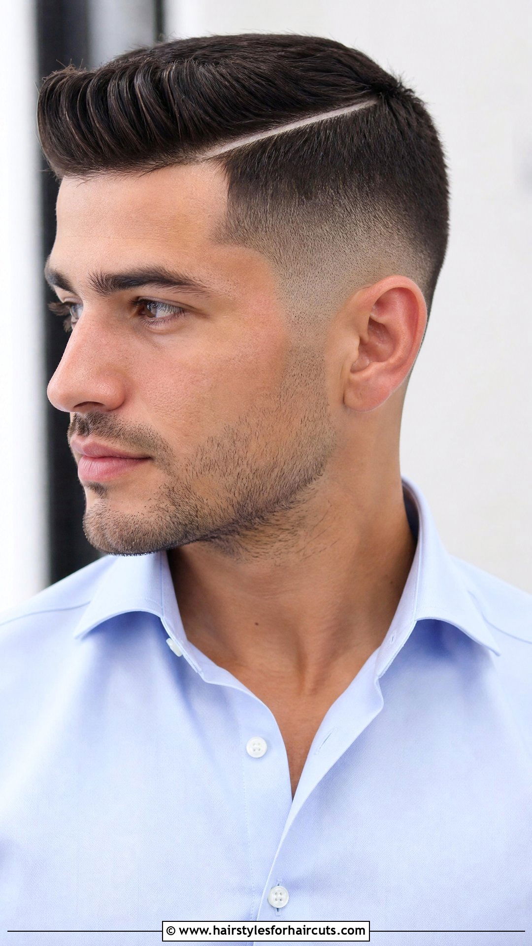 8 Guard Side Part - 25 8 guard haircuts - 25 8 guard haircuts