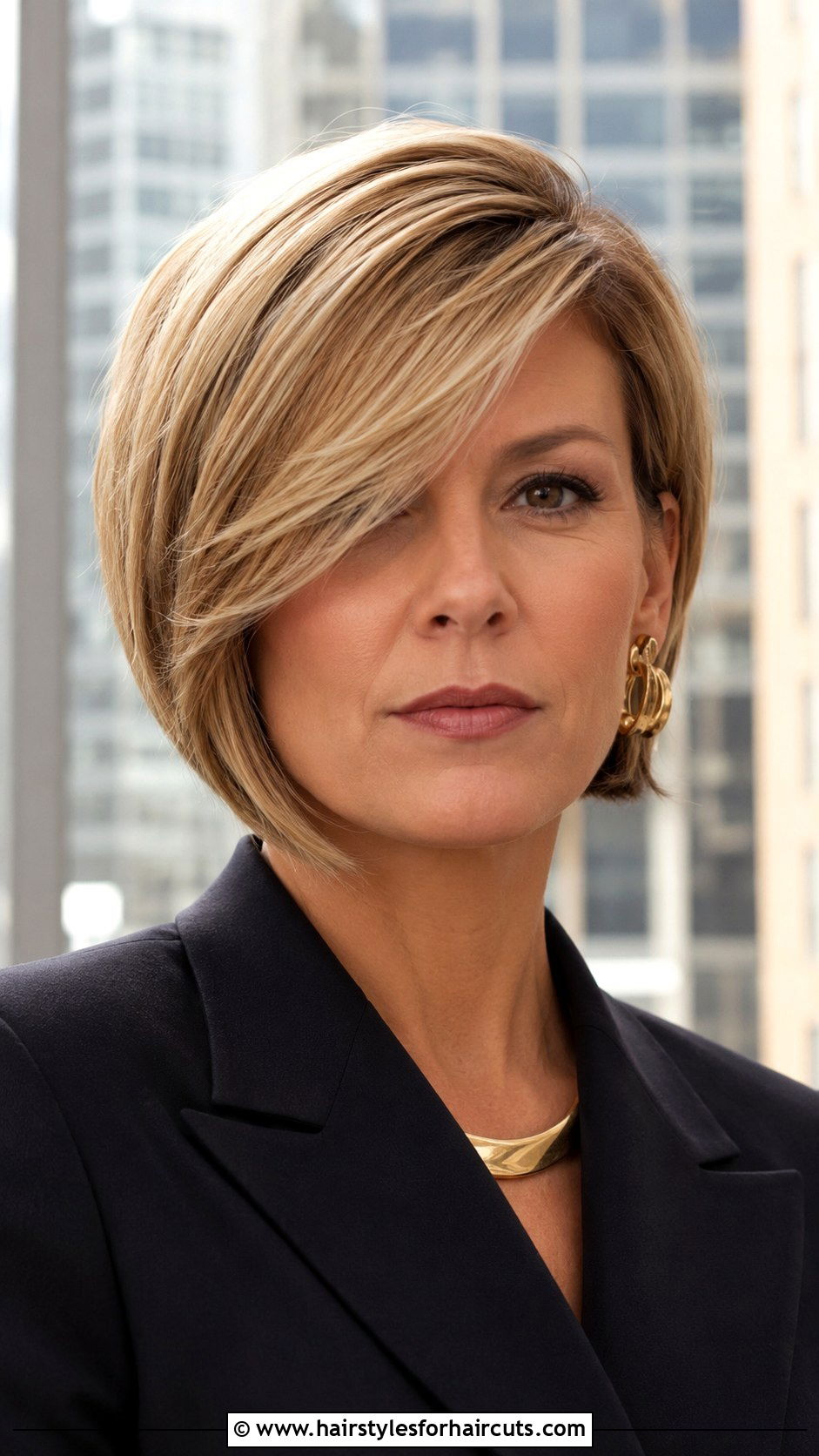 80s Asymmetrical Bob - 25 hairstyles in the 80s - 25 hairstyles in the 80's