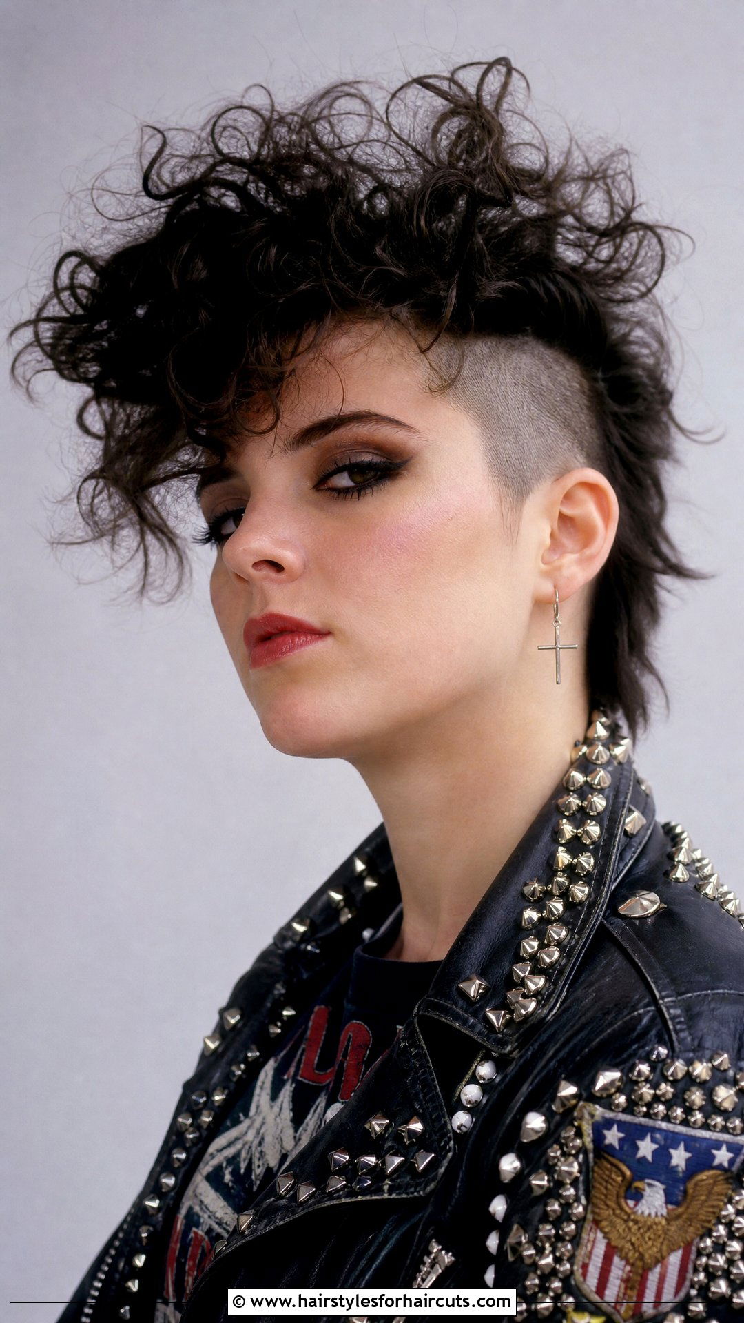 80s Curly Undercut - 25 80s curly hairstyles - 25 80s curly hairstyles