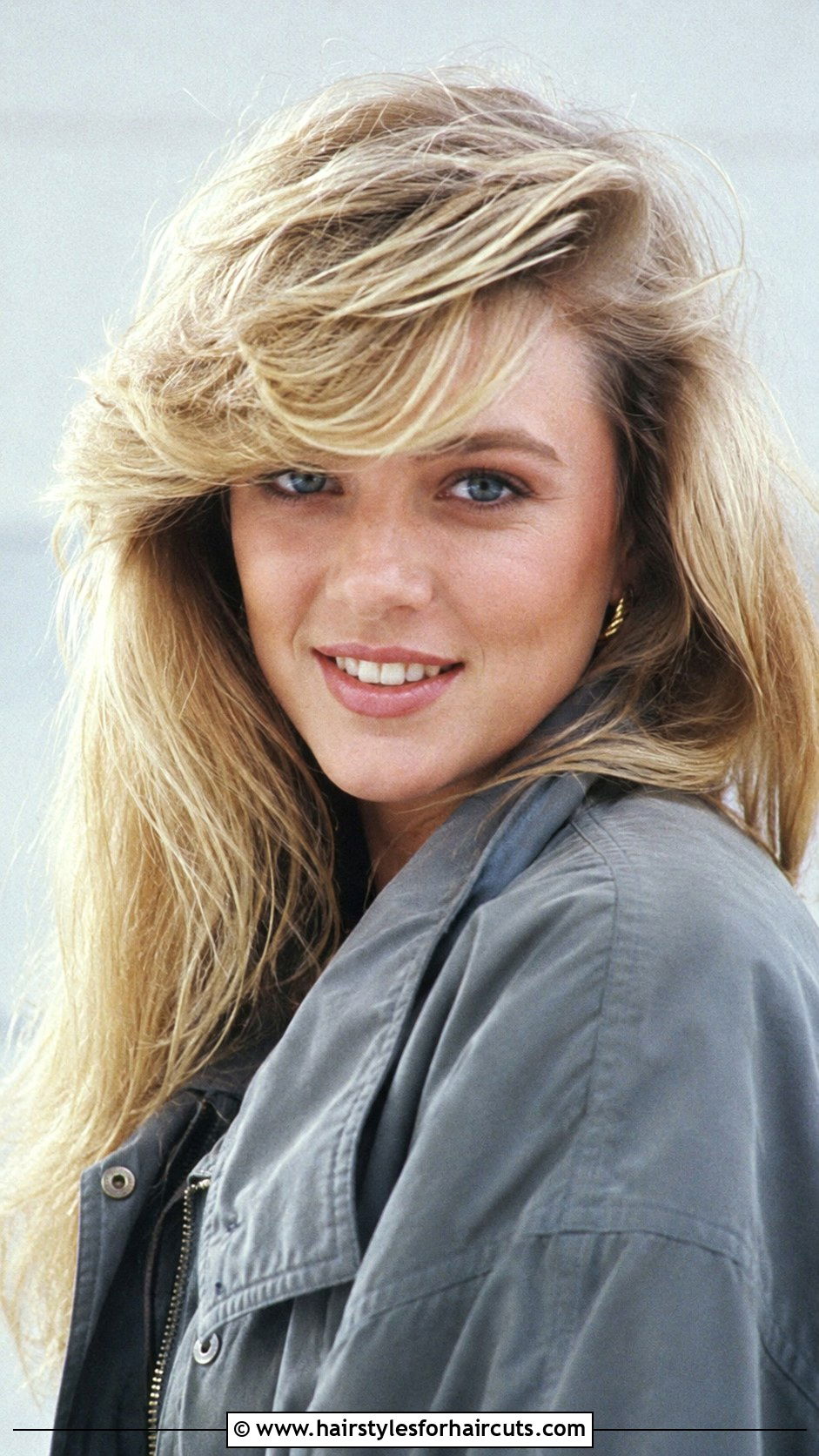 80s Sweeping Bangs Hair - 25 80s women hairstyles - 25 80s women hairstyles