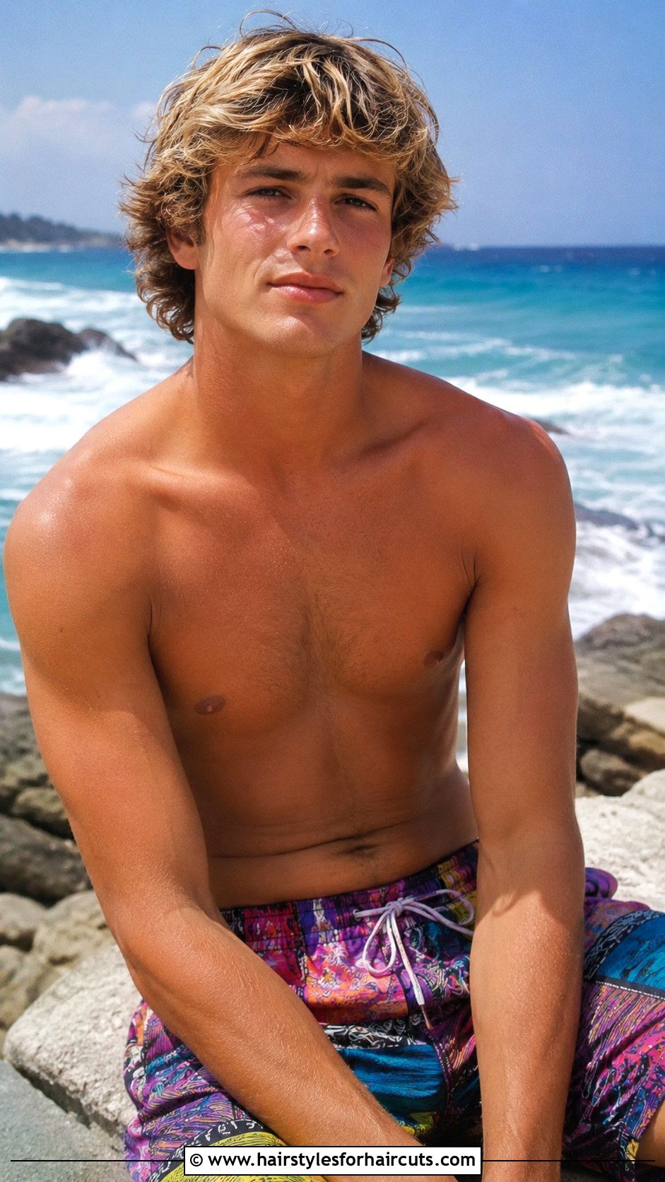 80s Tousled Surf Haircut - 25 80s mens hairstyles - 25 80s mens hairstyles