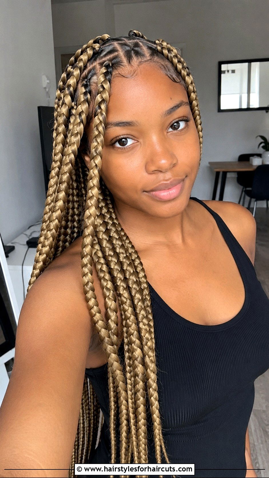 90s Box Braids - 25 90s hairstyles - 25 90s hairstyles