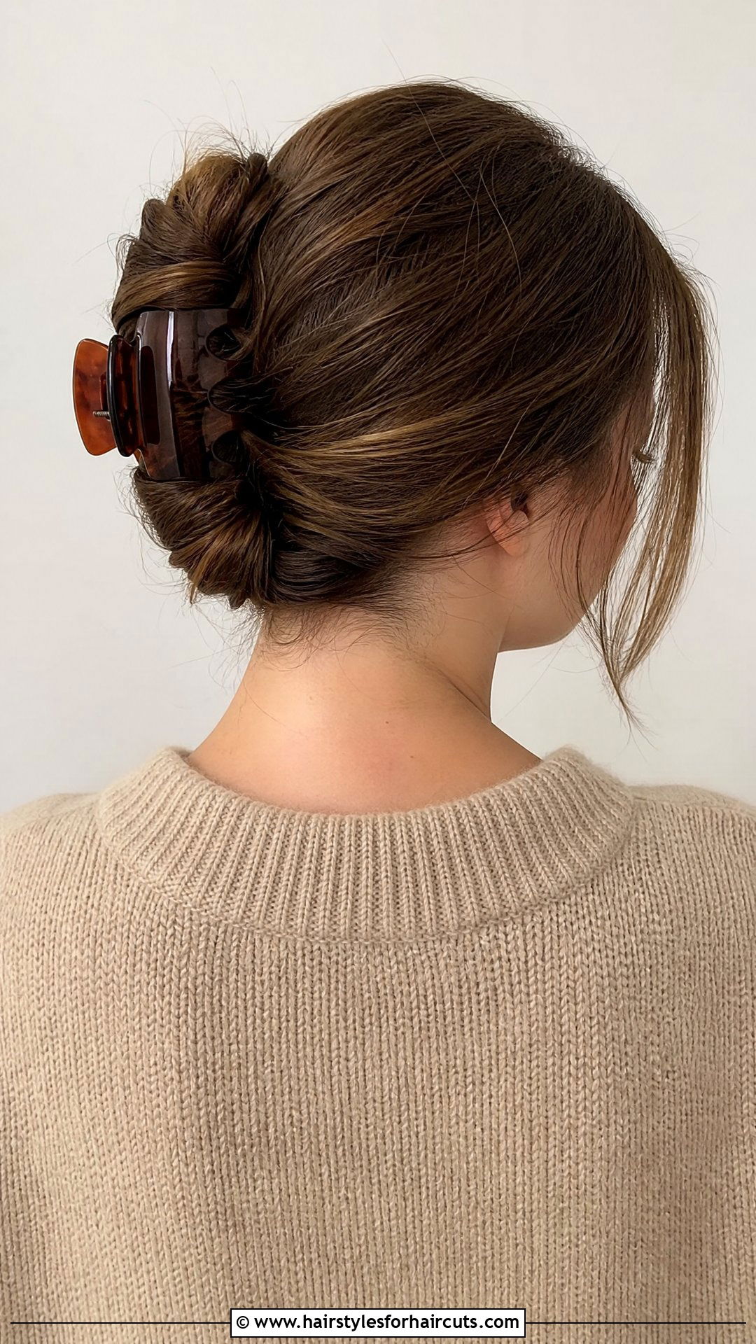 90s Claw Clip Updo - 25 90s hairstyles for women - 25 90s hairstyles for women