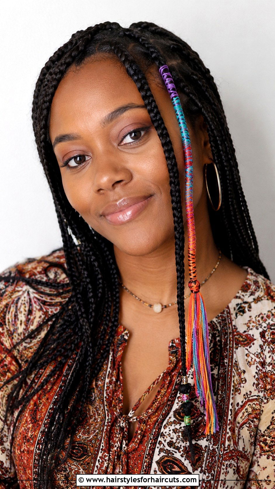 90s Hair Wrap Braids - 25 90s hairstyles for women - 25 90s hairstyles for women