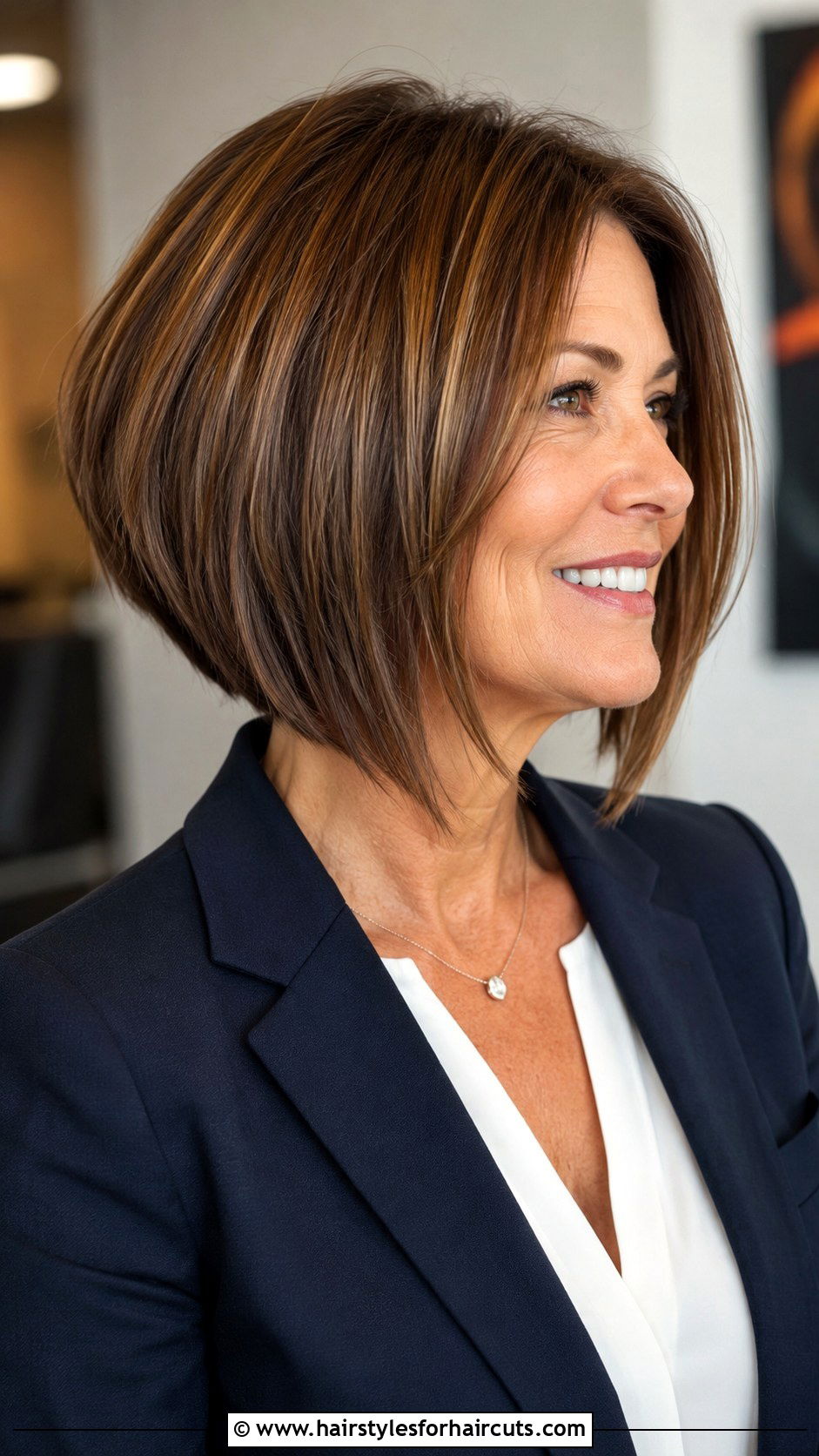 A Line Bob - 25 bob haircuts for over 50 - 25 bob haircuts for over 50