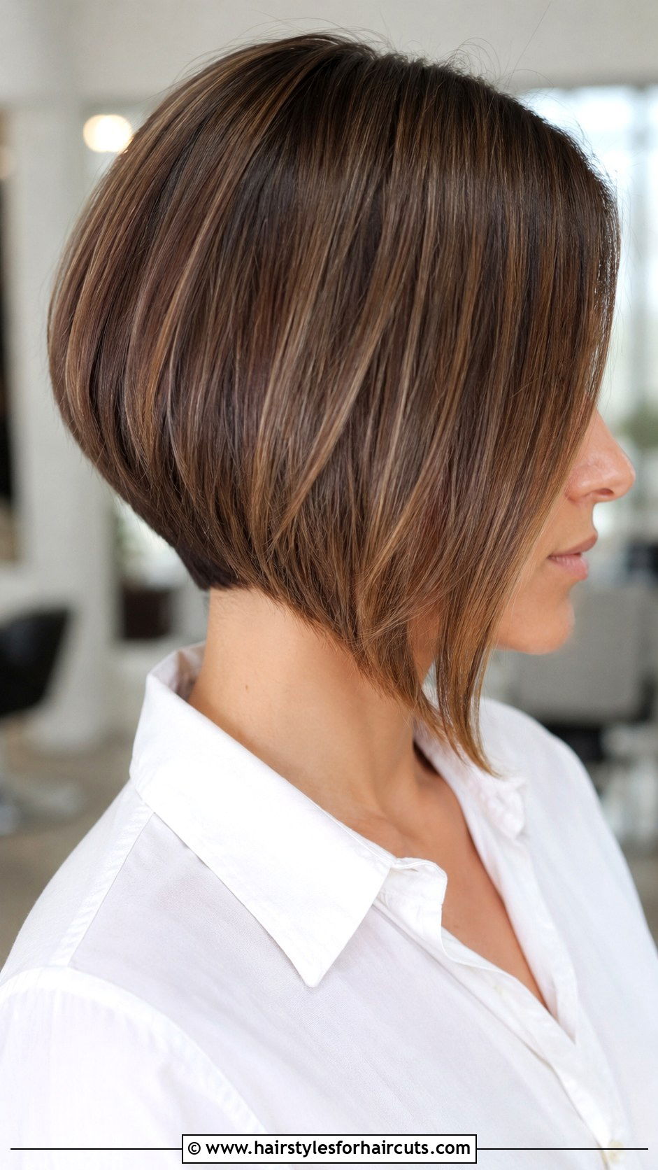 A Line Bob - 25 classy hairstyles for medium hair - 25 classy hairstyles for medium hair