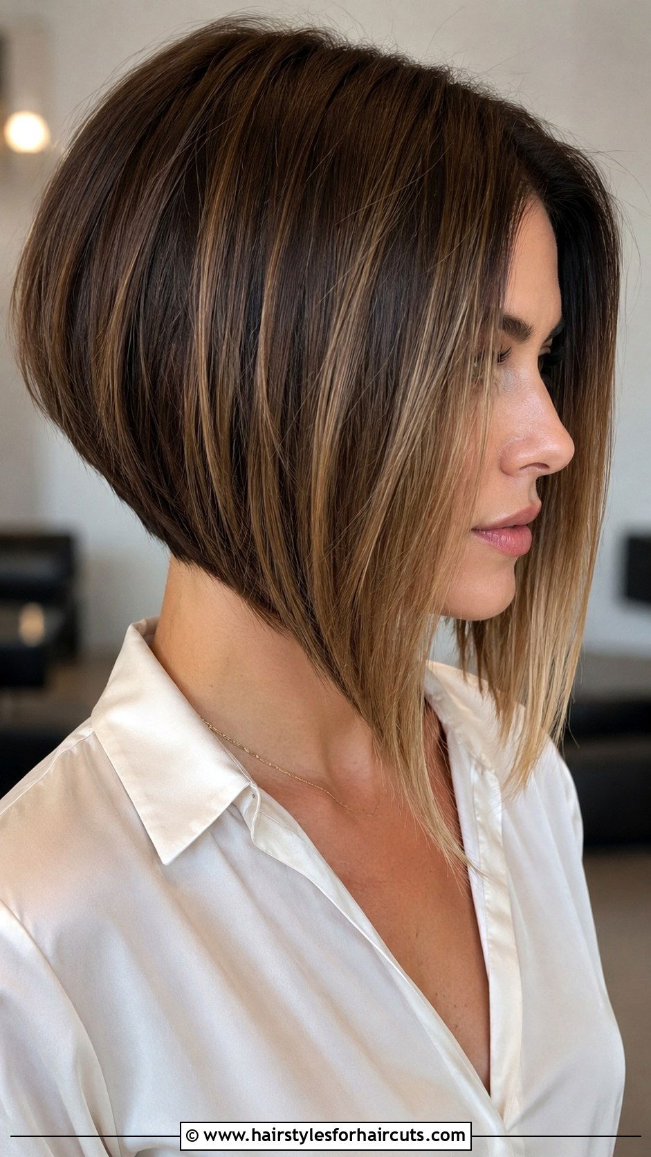 A Line Bob - 25 haircuts for straight flat hair - 25 haircuts for straight flat hair