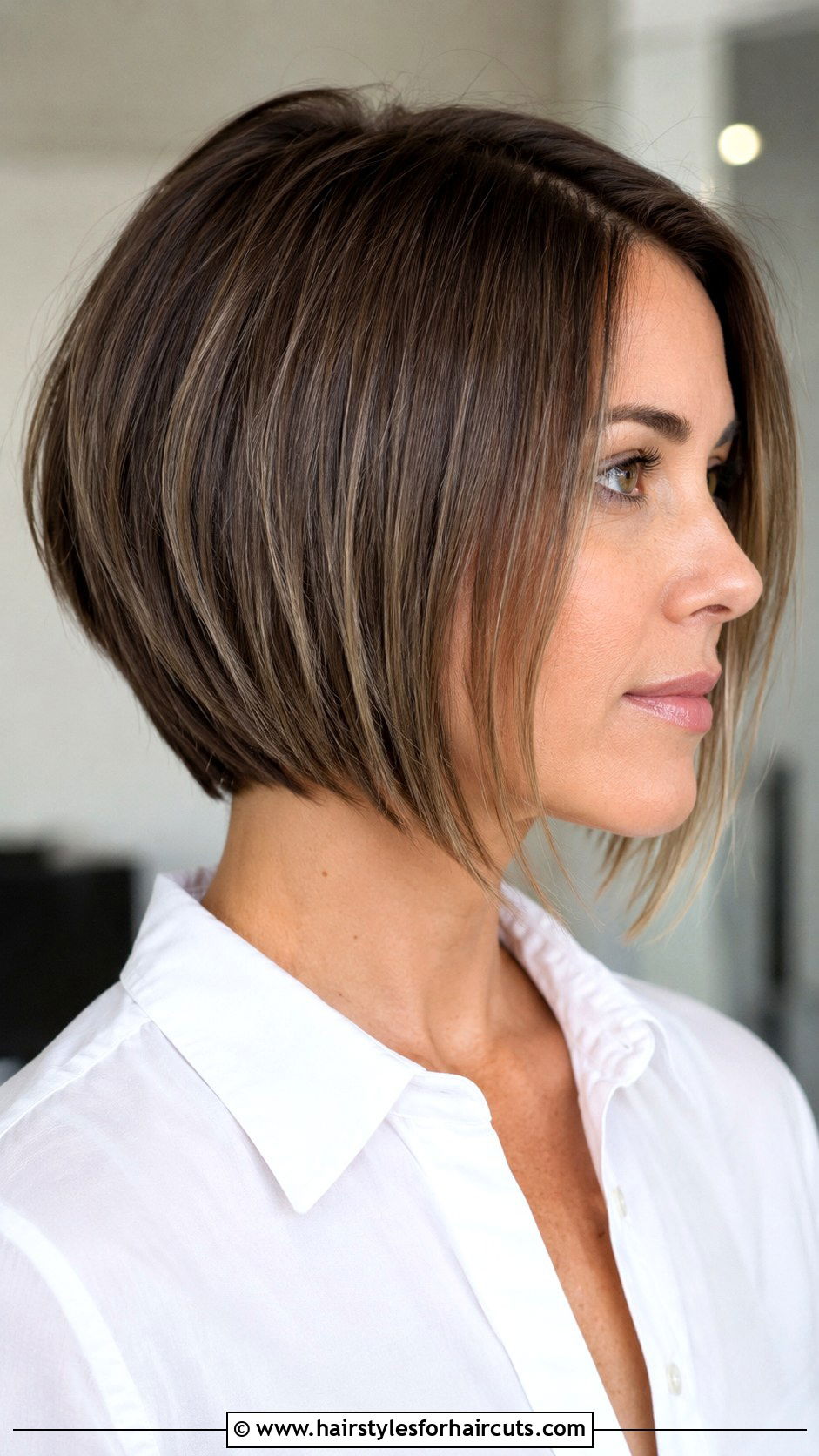 A Line Bob - 25 haircuts medium hair - 25 haircuts medium hair