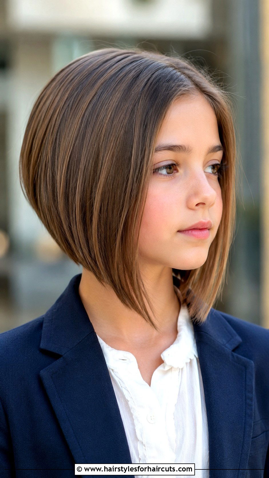 A Line Bob For Girls - 25 kid haircuts design - 25 kid haircuts design
