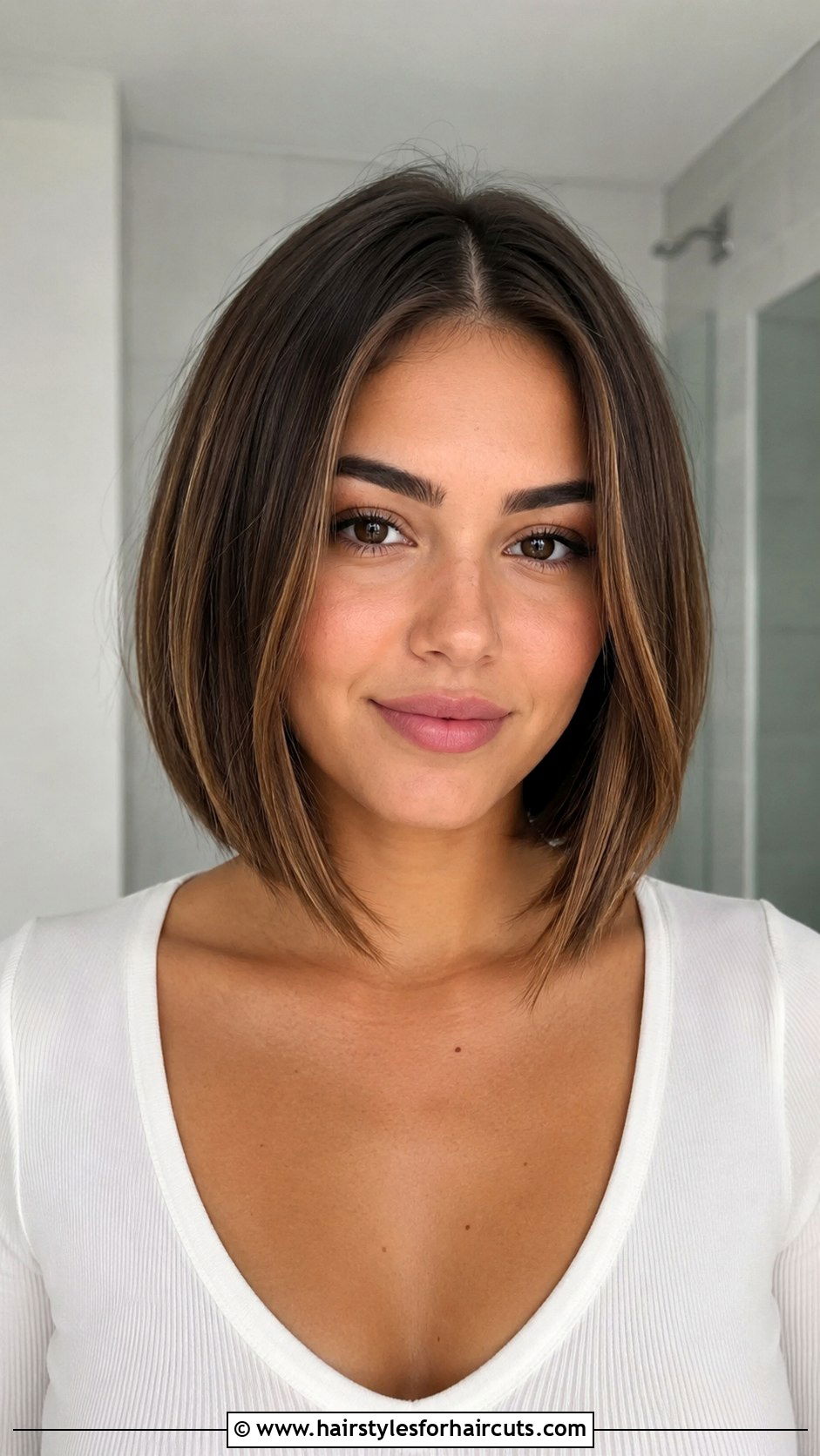 A Line Bob For Round Face - 25 a line haircuts - 25 a line haircuts